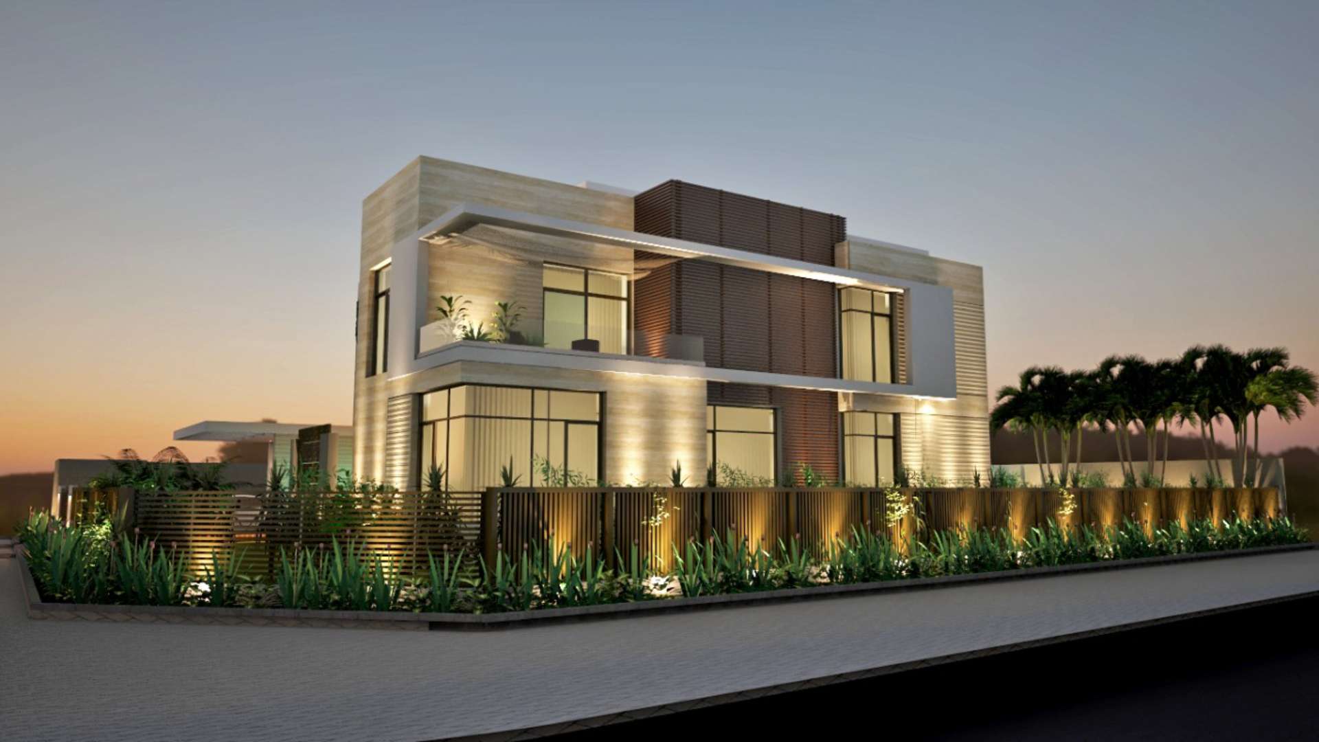 Modern bathroom in luxurious Dubai Hills Estate villa with elegant decor and natural light