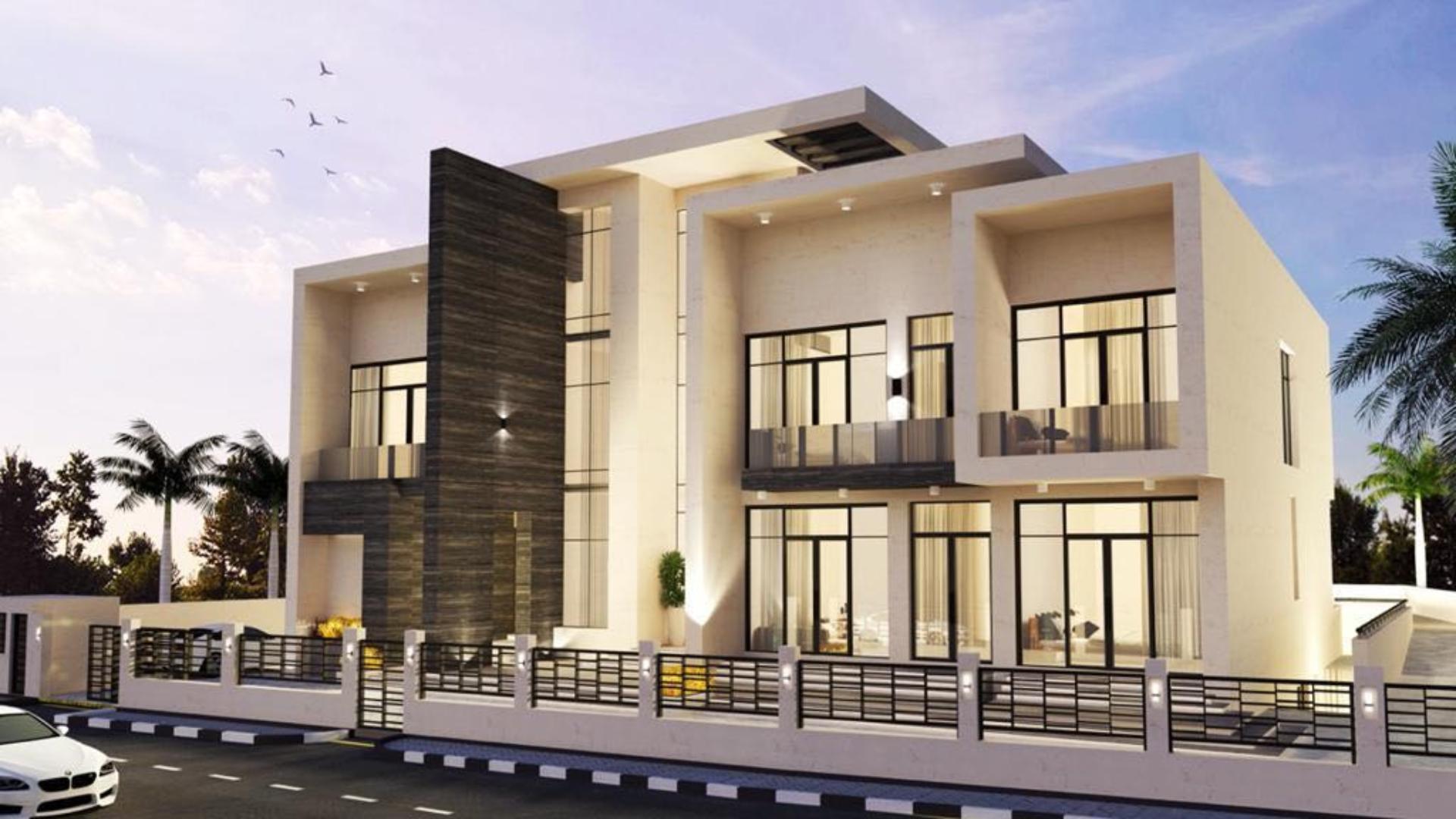 Brand new 6-bedroom villa in Dubai Hills overlooking lush golf course landscape