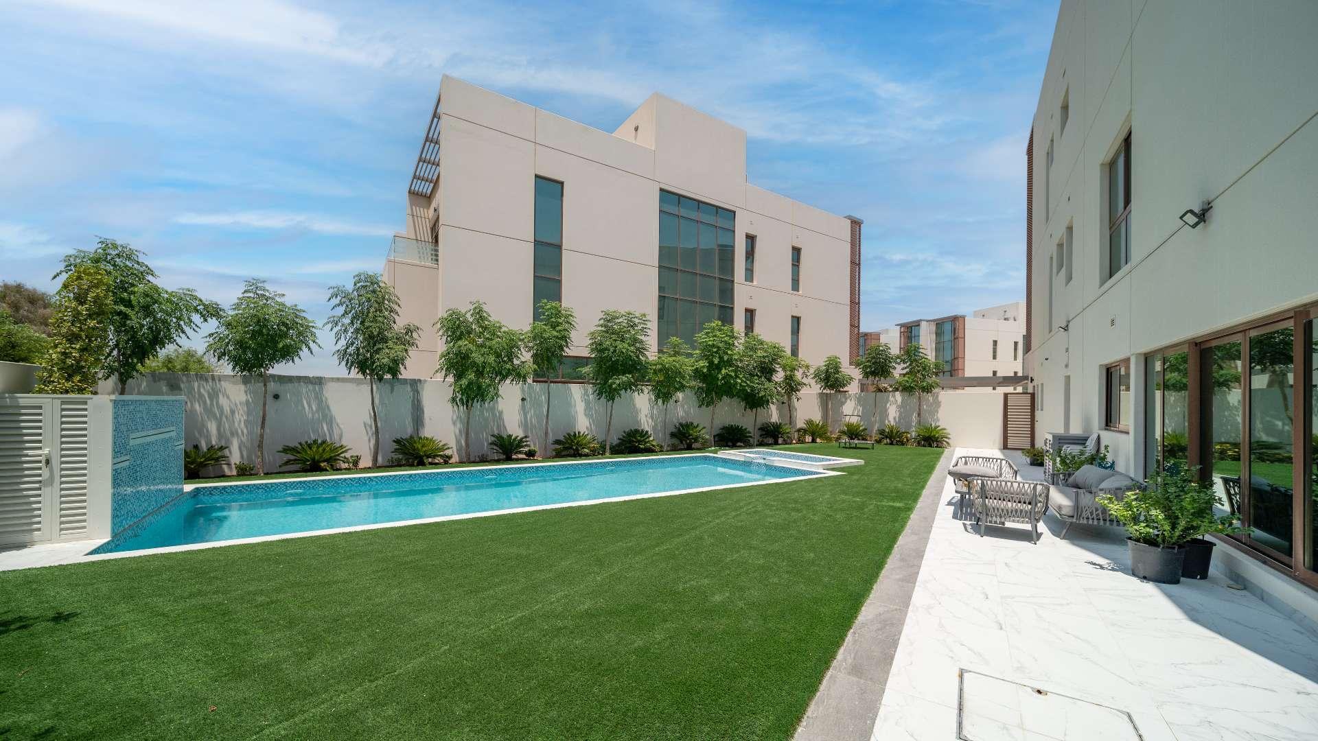 Exclusive 6-bedroom corner villa with private pool in Meydan Gated Community for sale