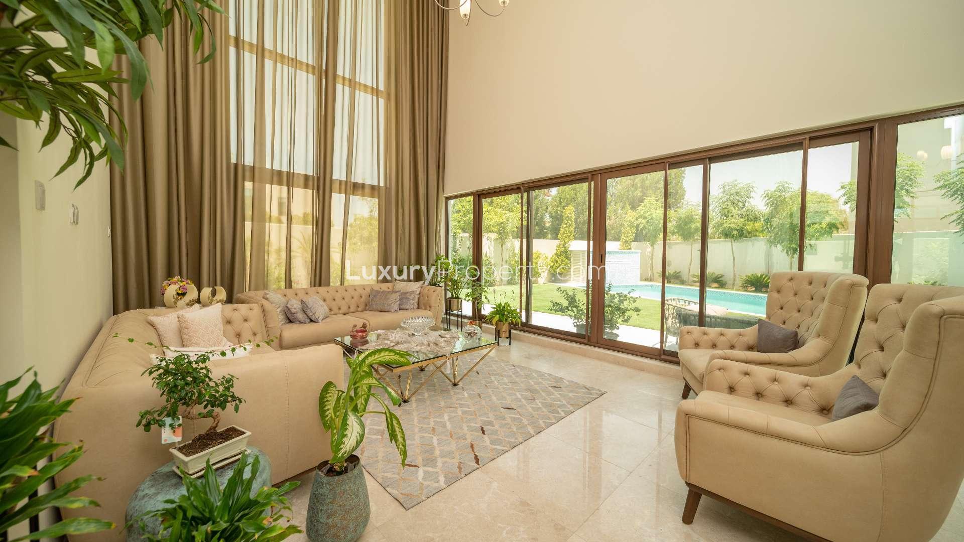 Exclusive corner plot villa with private pool in Meydan Gated Community, Dubai