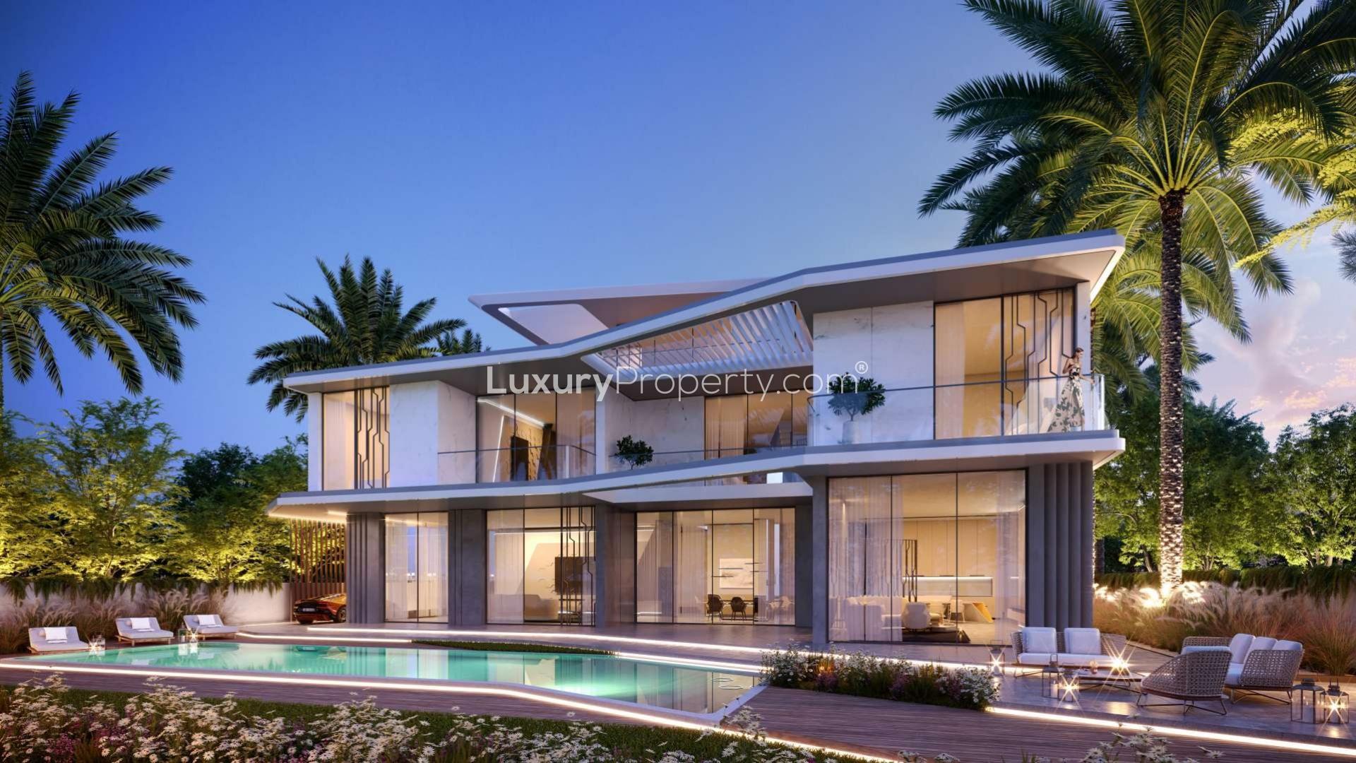 Lamborghini Inspired 6-Bed Golf Course Majestic Vistas Villa for Sale, Dubai Hills Estate