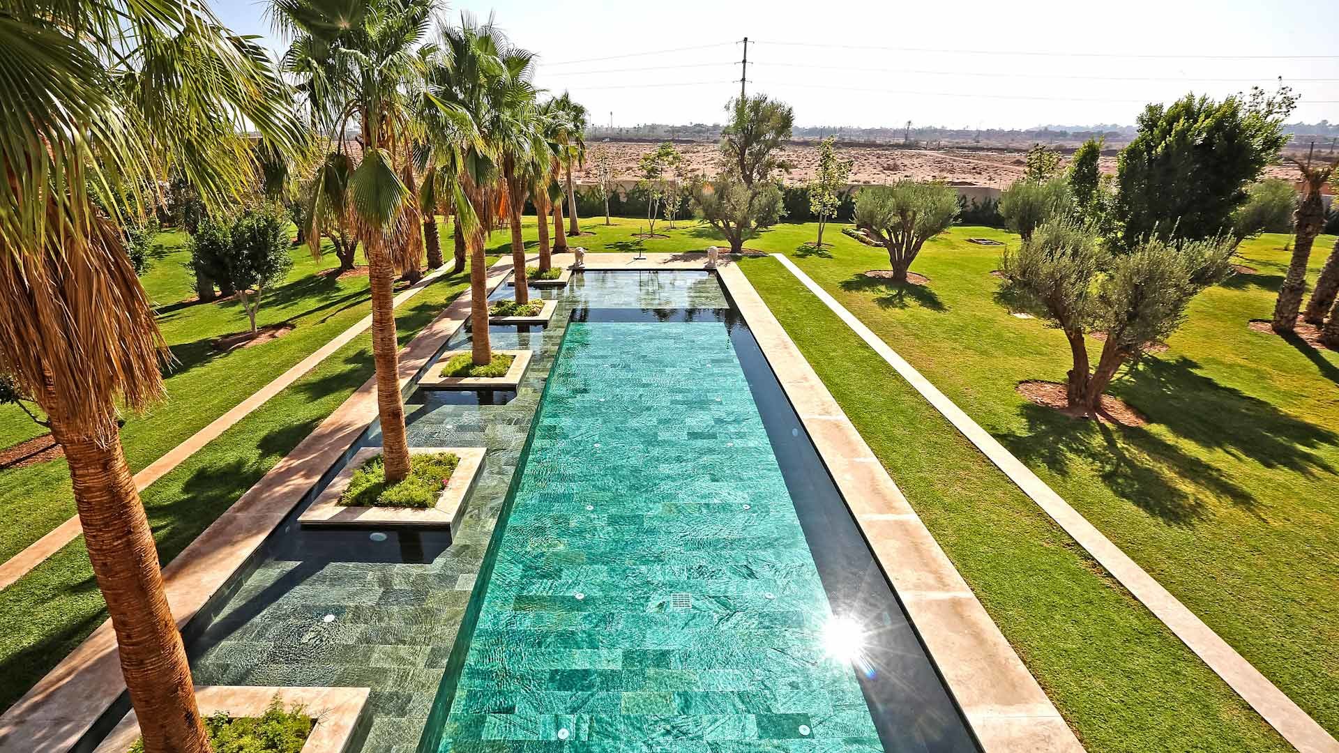 Luxury Villa Soli in Palmeraie, Marrakech with pool and garden, for sale