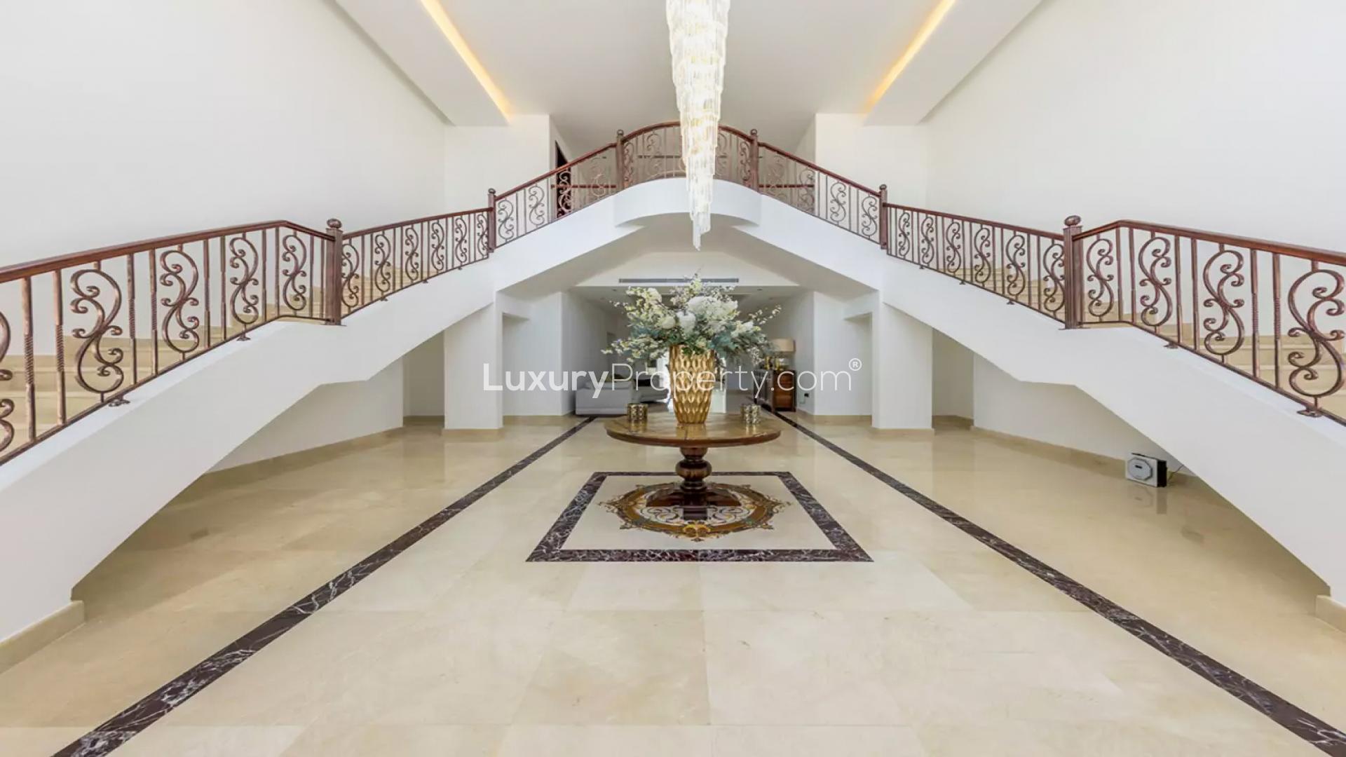 Luxury villa with pool overlooking polo field in Arabian Ranches, Polo Homes community
