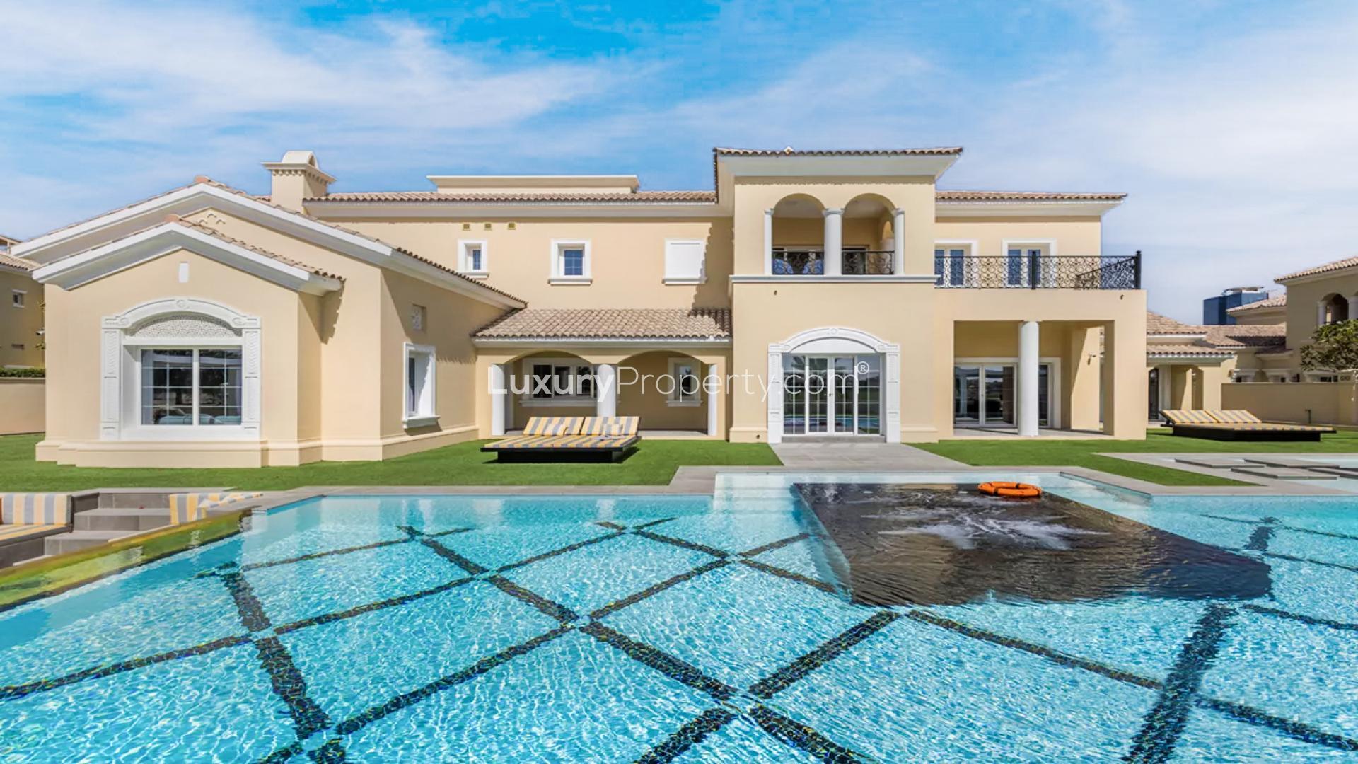 Luxurious six-bedroom villa with pool in Arabian Ranches' Polo Homes community
