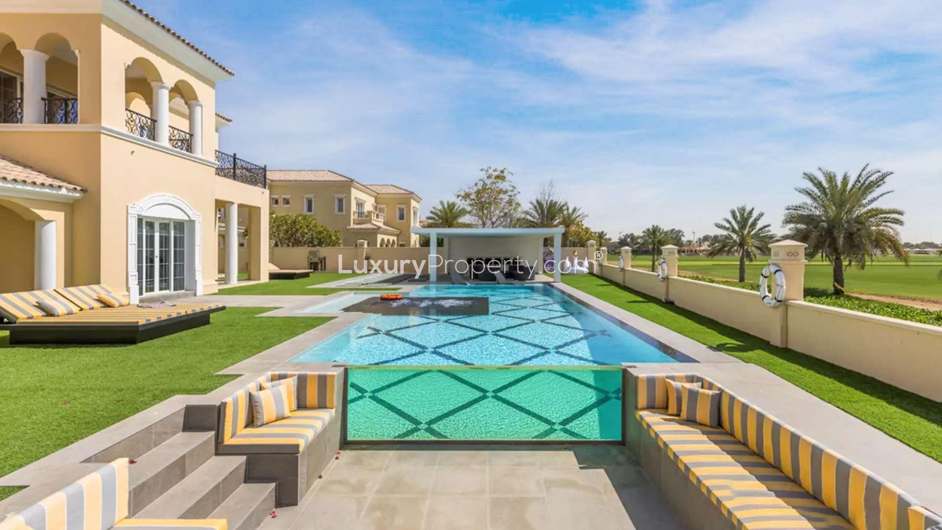 Luxurious six-bedroom villa with pool in Arabian Ranches' Polo Homes community, for sale