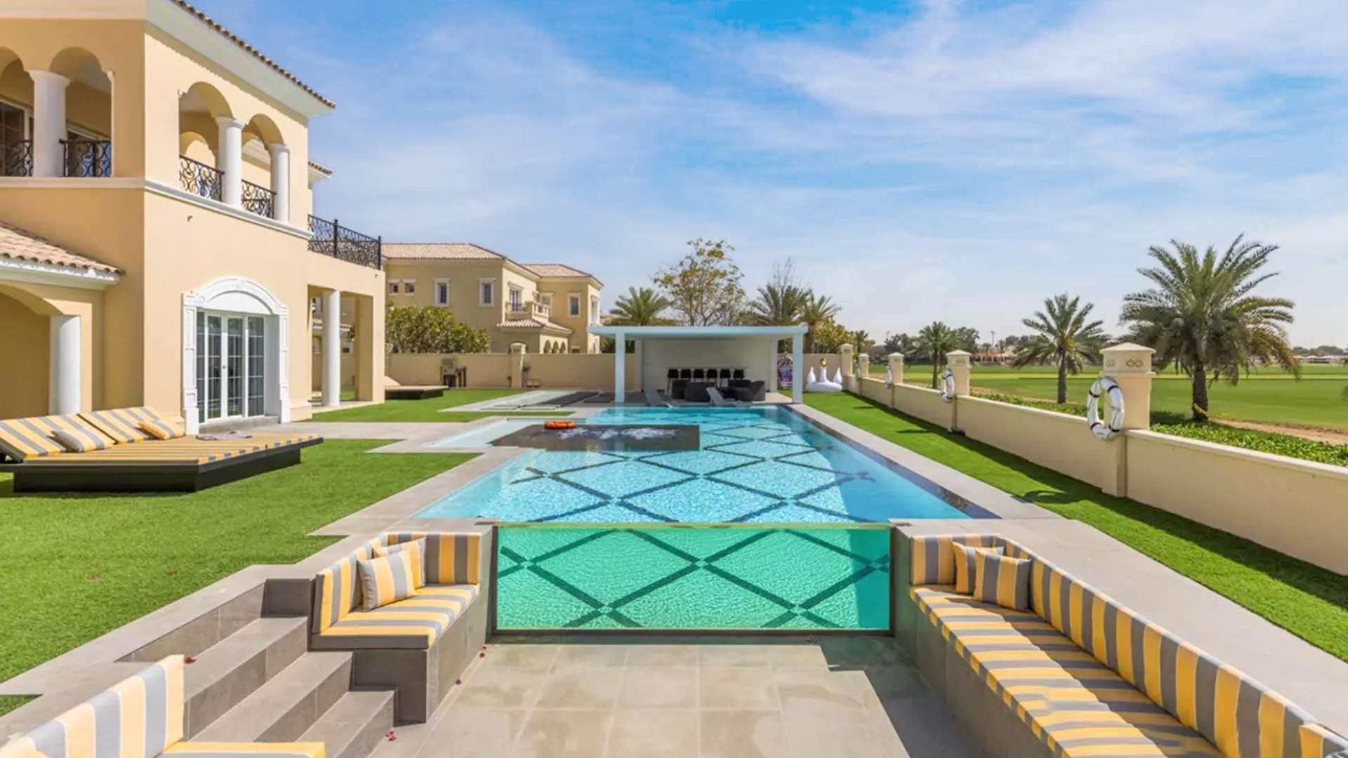 Luxurious six-bedroom villa with pool in Arabian Ranches' Polo Homes community, for sale