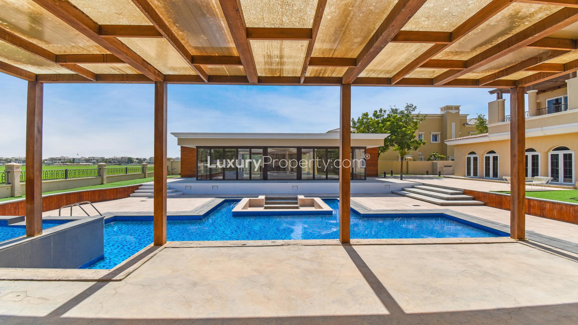 Luxurious villa with pool in Arabian Ranches' Polo Homes, six bedrooms, eleven bathrooms