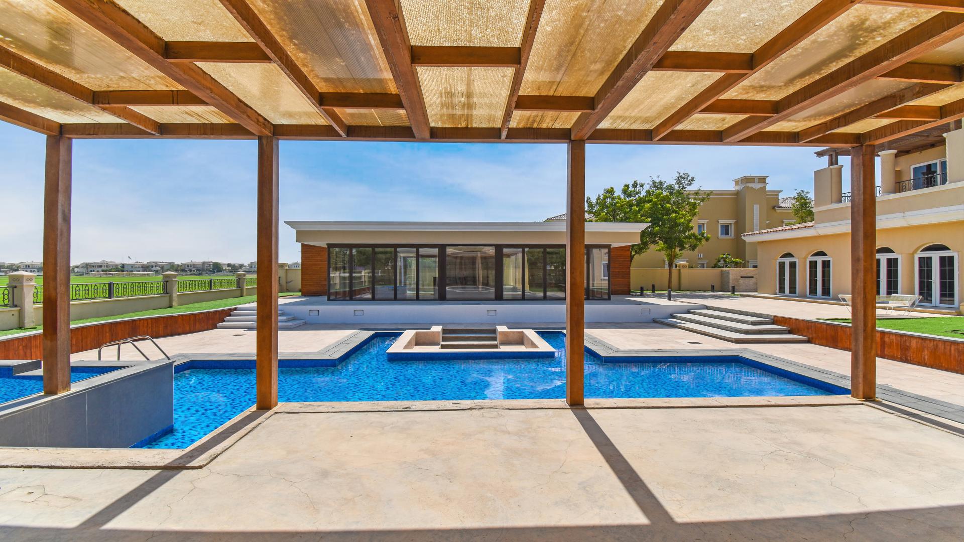 Luxurious villa with pool in Arabian Ranches' Polo Homes, six bedrooms, eleven bathrooms