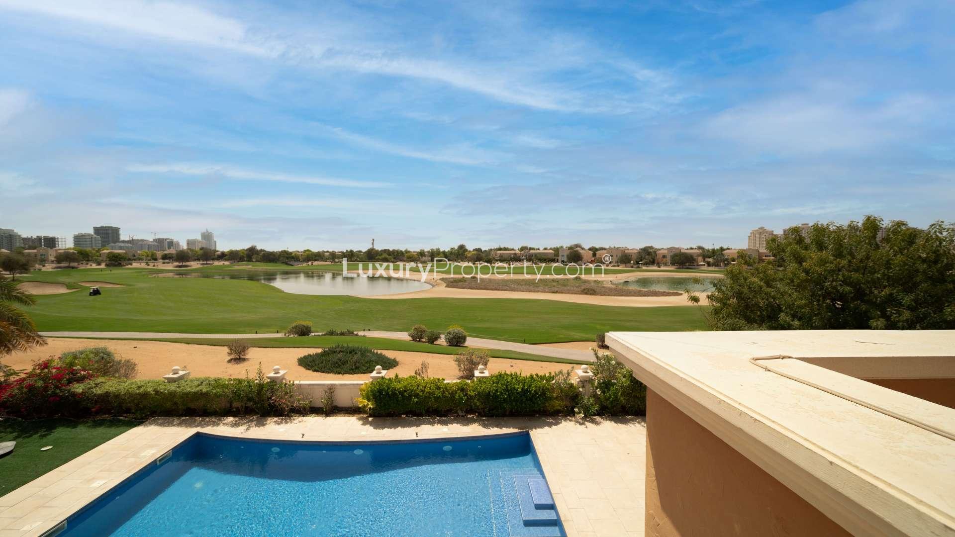 Luxury villa with private pool and garden in Victory Heights, Dubai Sports City