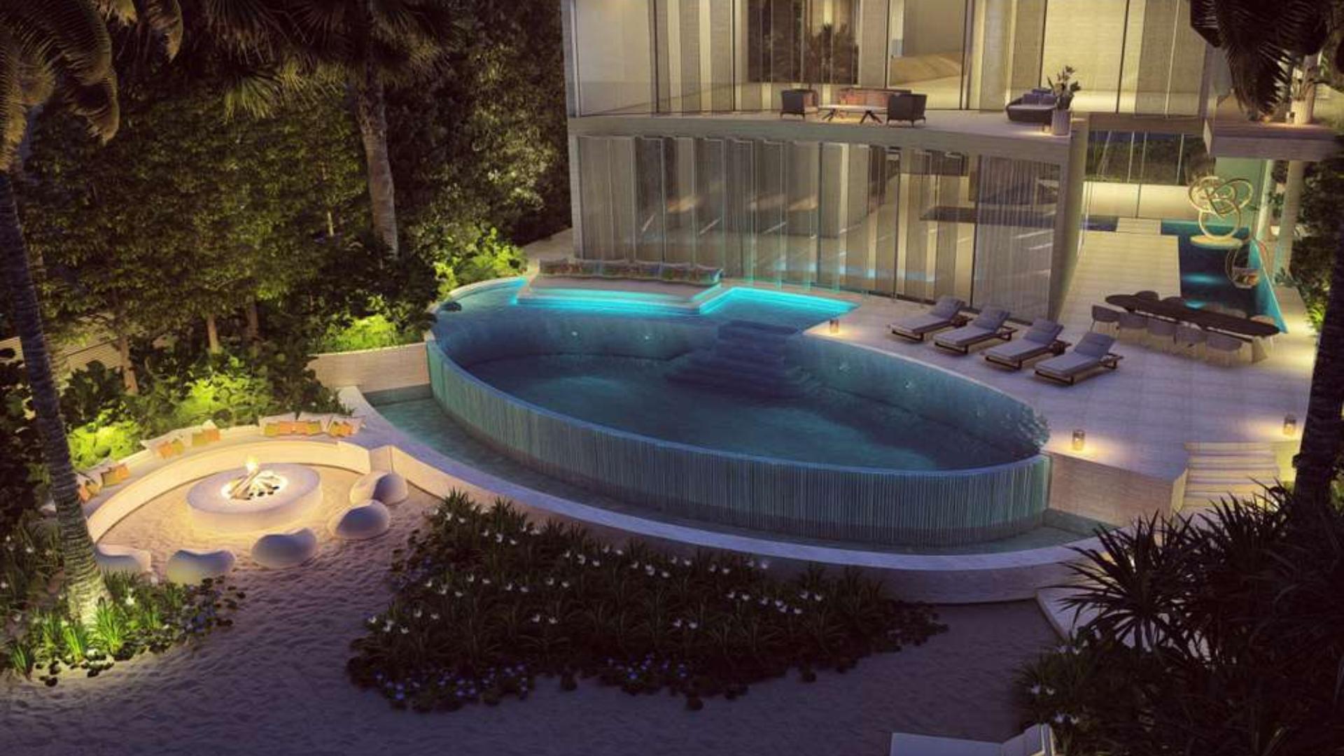 Stunning six-bedroom villa with pool on private island, The World Islands, for sale