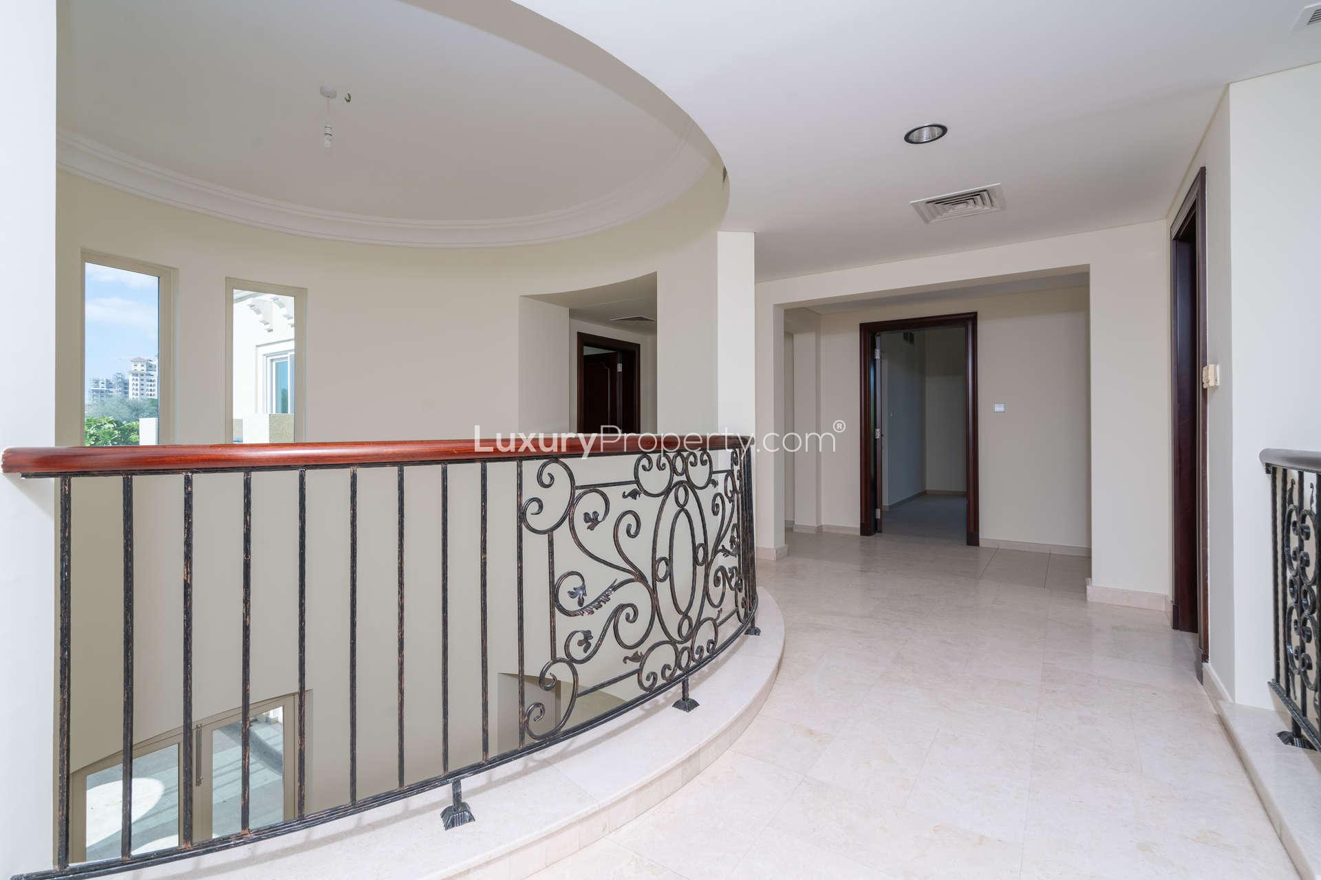 6-Bedroom A1 Villa pool with golf course views in Victory Heights, Dubai Sports City