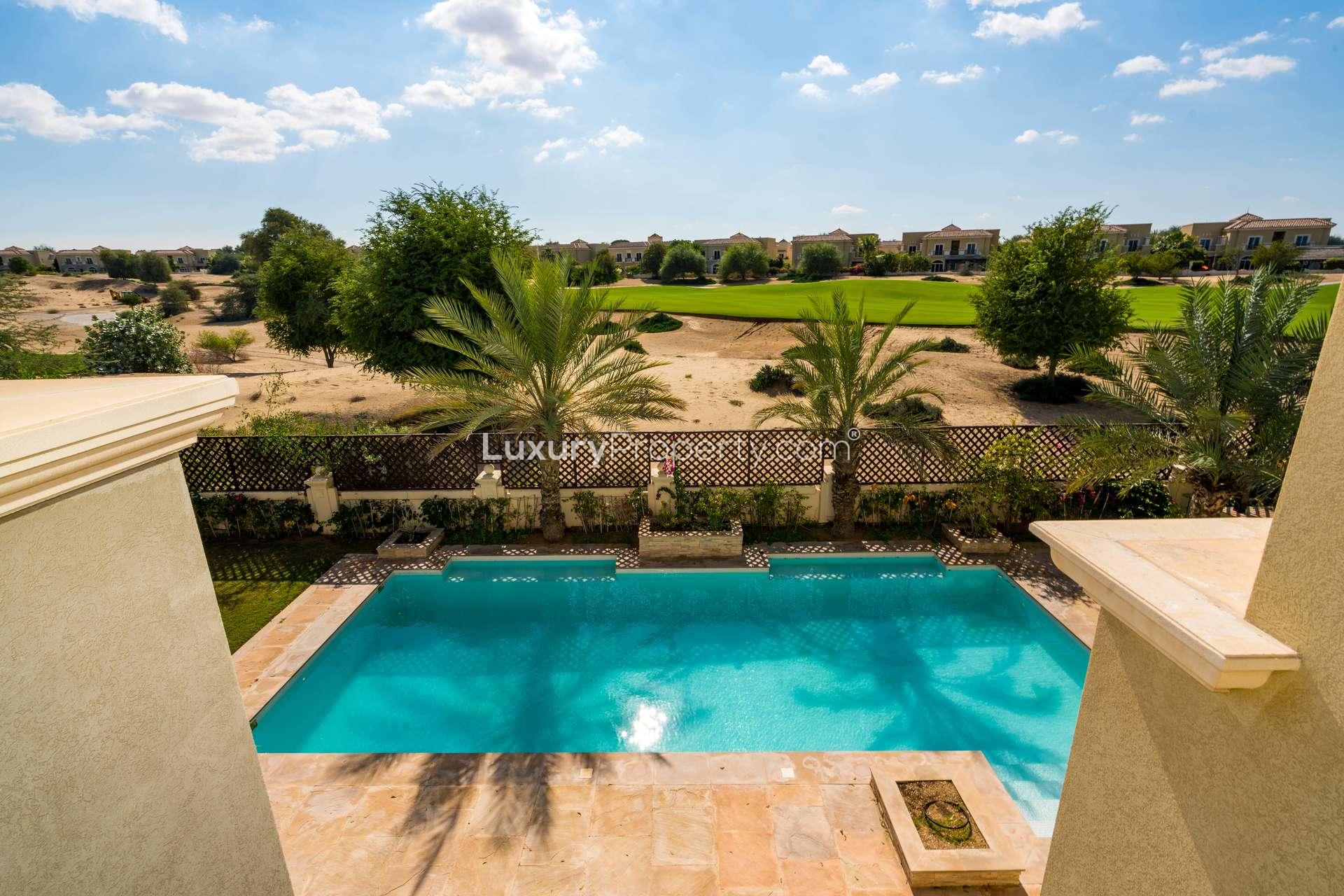 6-bedroom villa with pool and garden in Victory Heights, Dubai Sports City