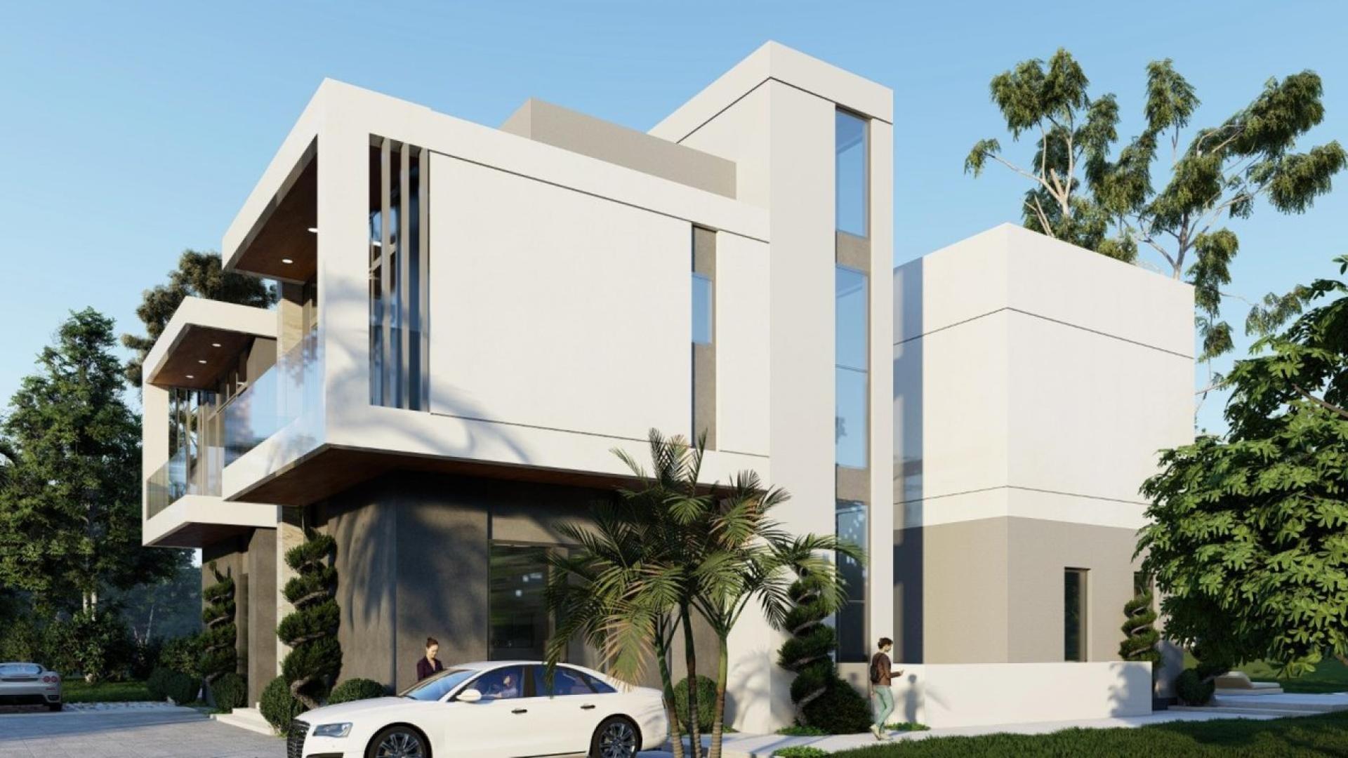 Luxurious 7-bedroom villa with pool in Dubai Hills Estate, available for rent