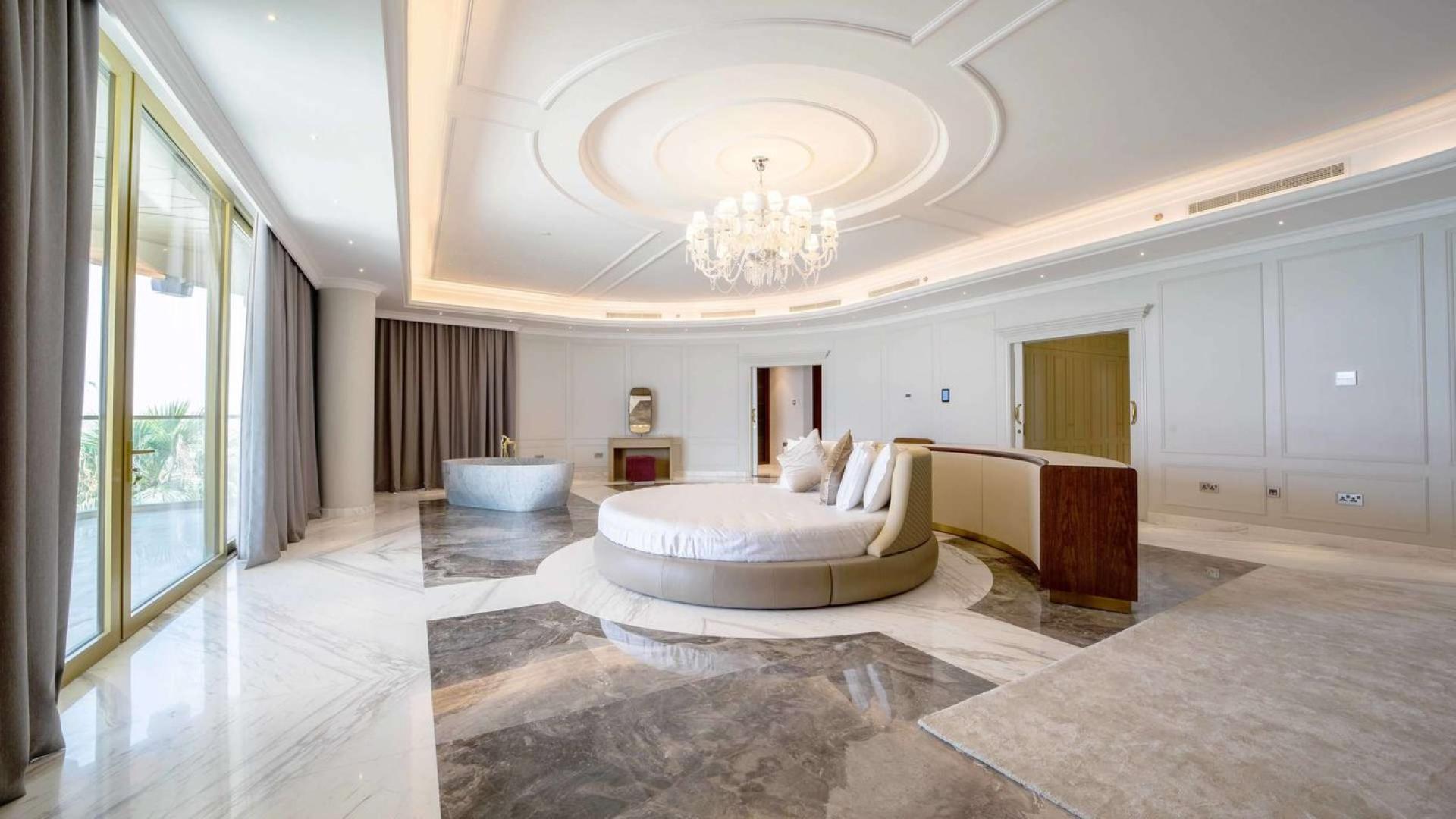 Luxurious dining room in Sweden Beach Palace villa, The World Islands, Dubai