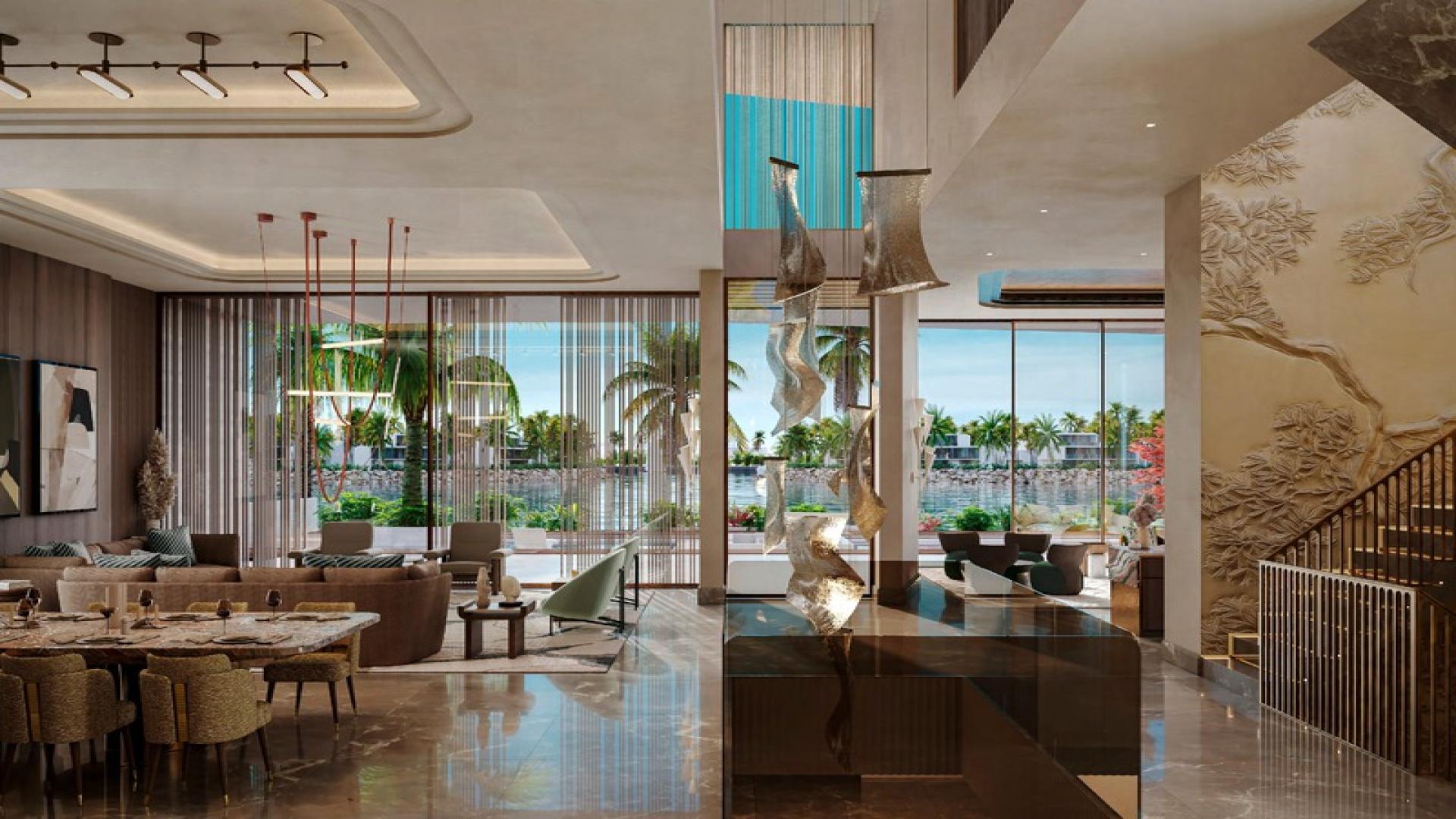 Modern villa exterior in Elysian Mansions, Tilal Al Ghaf, available for sale