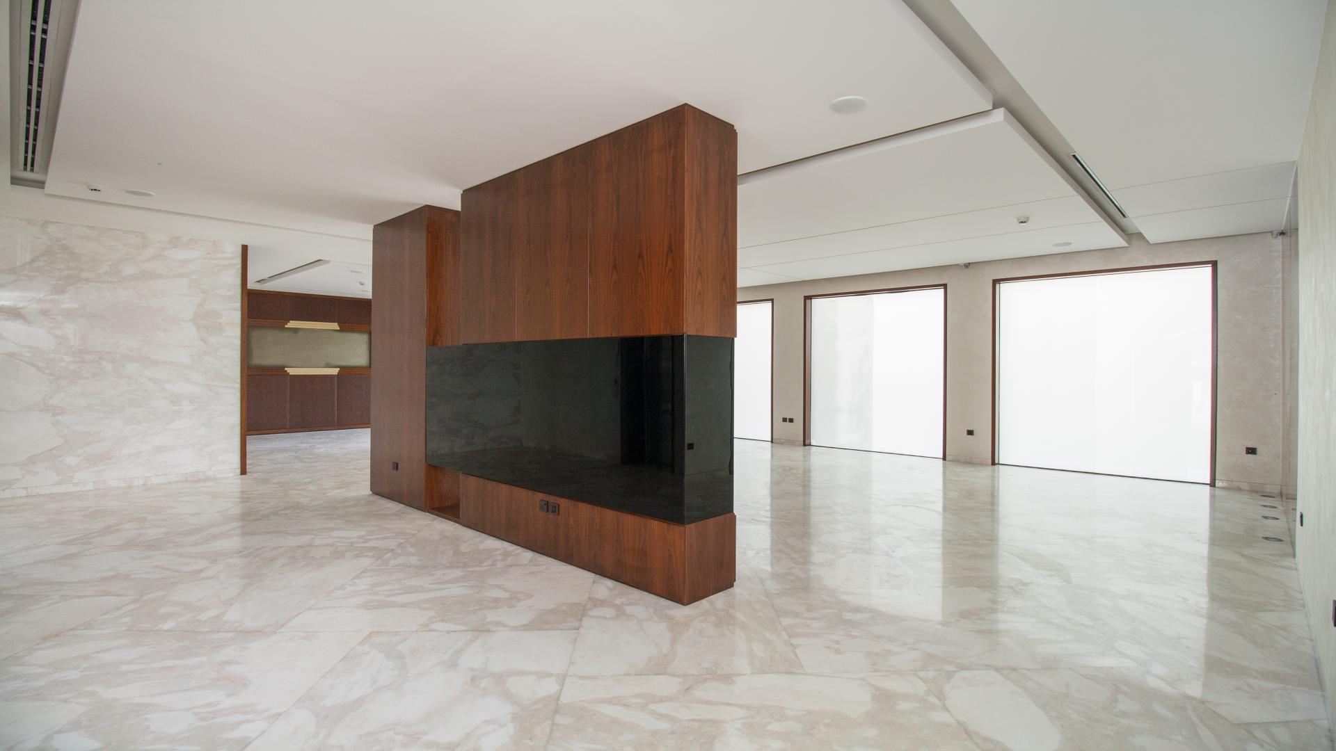 Luxury 6-bedroom villa exterior in District One, Mohammed Bin Rashid City for rent