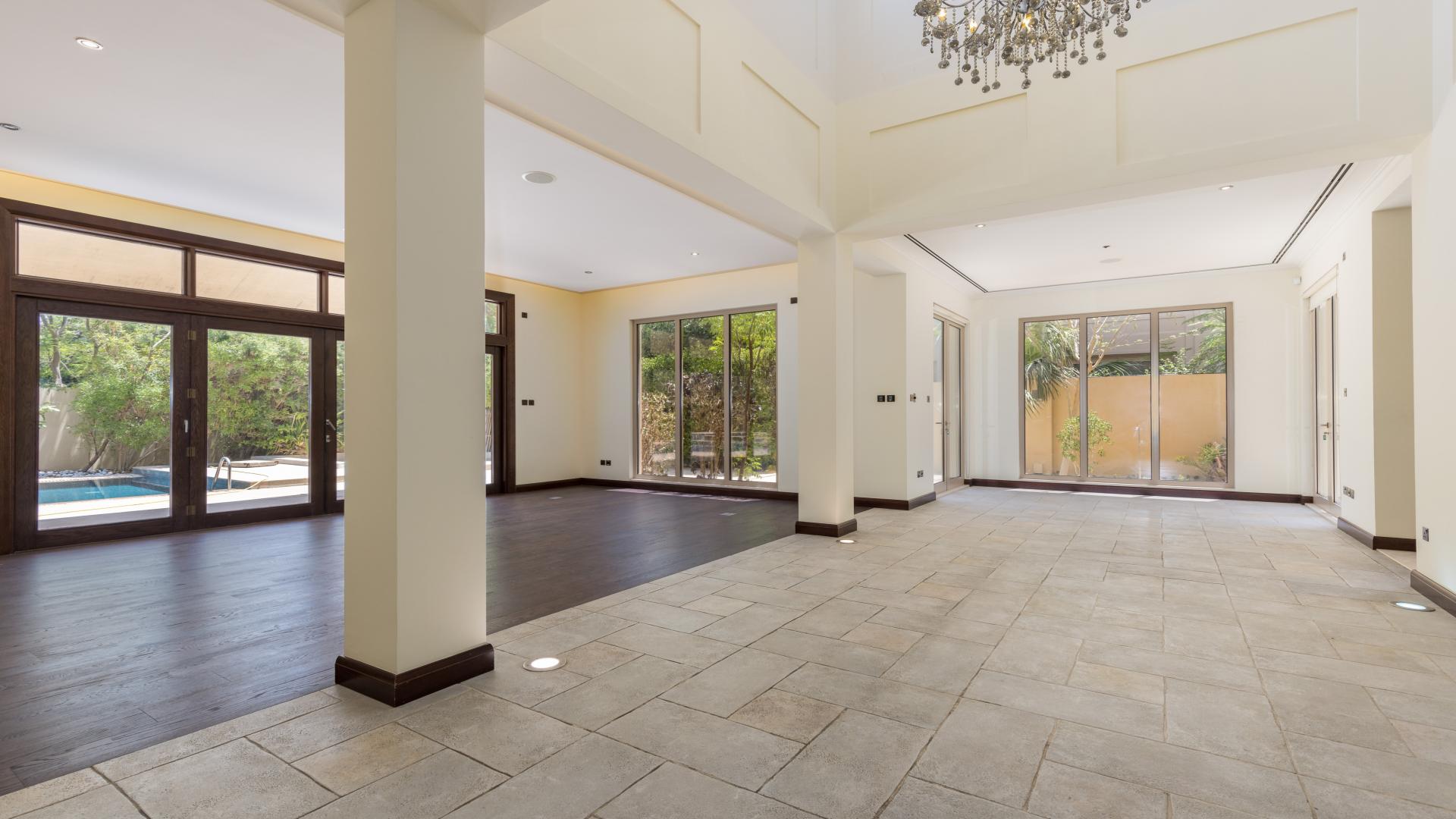 Elegant 7-bedroom villa with pool for rent in Al Barari Villas, Al Barari community