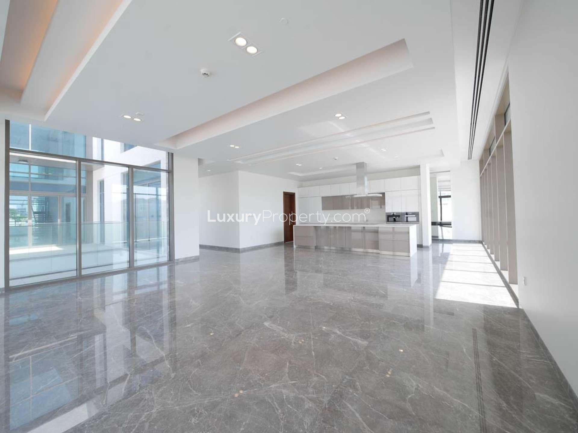 Laundry room in contemporary mansion, District One, Mohammed Bin Rashid City