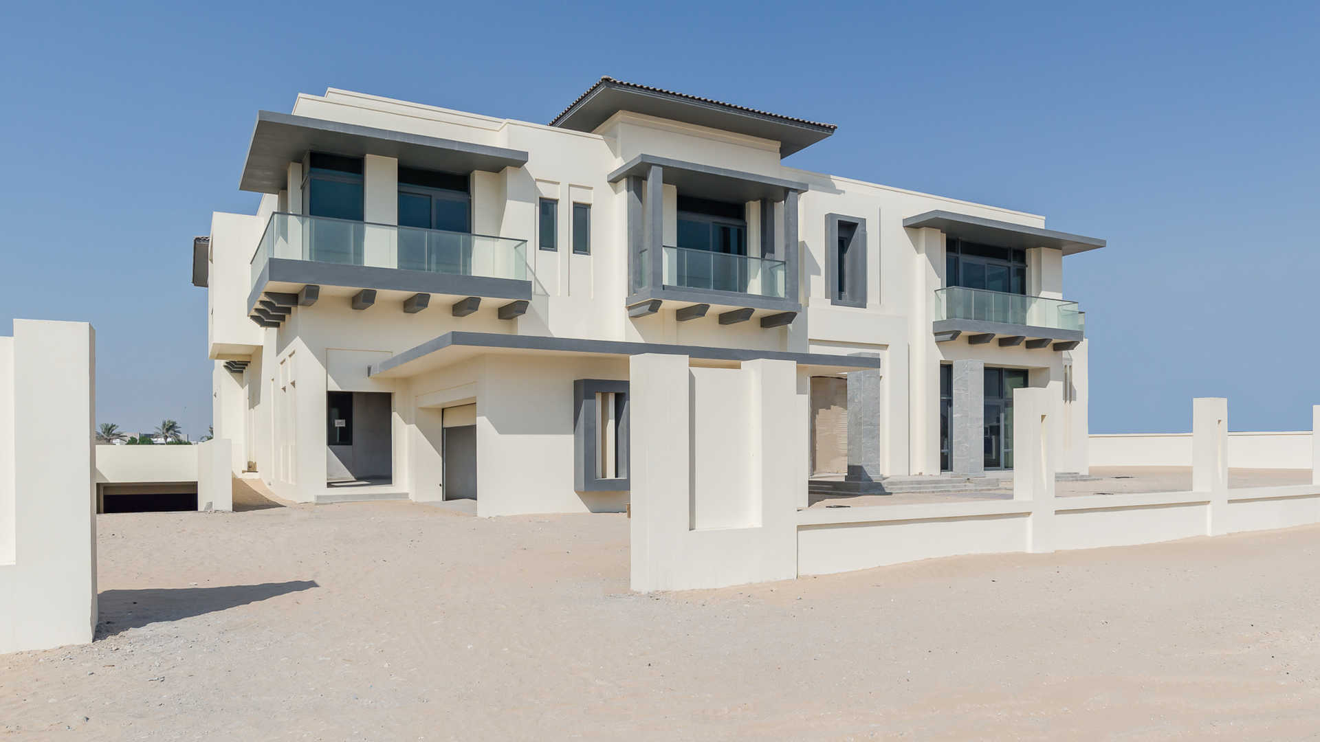 Spacious unfinished interior of luxury villa in Dubai Hills Estates for sale