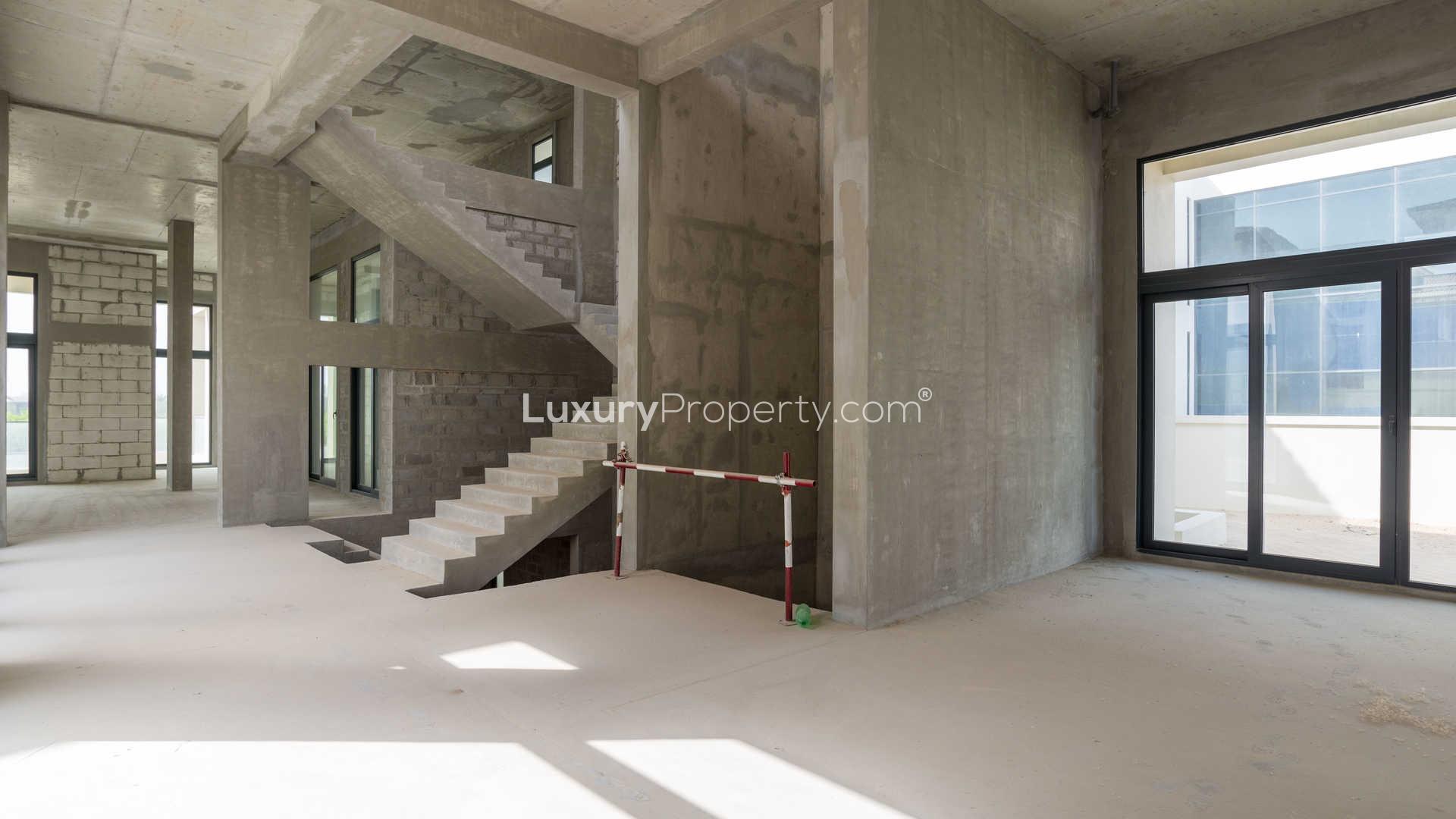 Unfinished interior of seven-bedroom villa in Dubai Hills View, Dubai Hills Estate