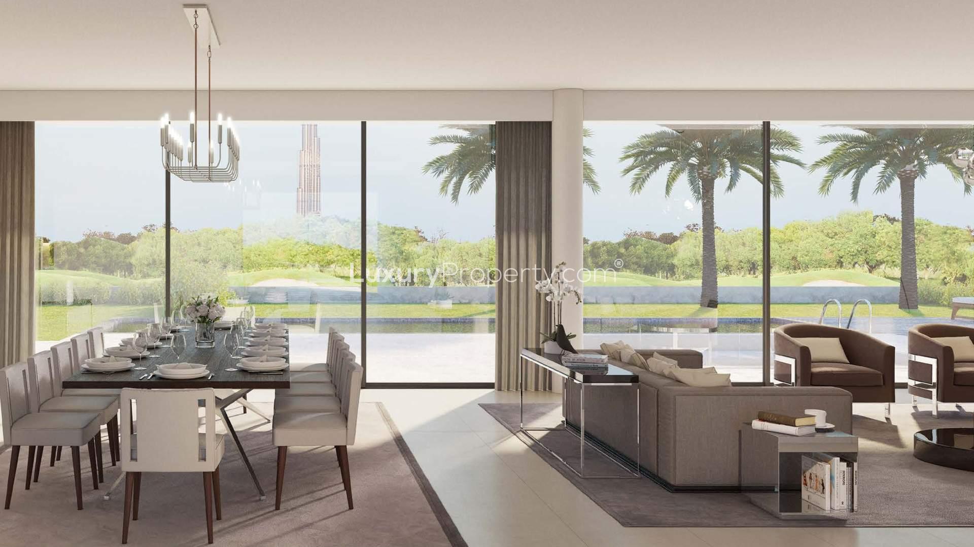 Luxurious seven-bedroom villa with pool at Fairway Vistas, Dubai Hills Estate for sale