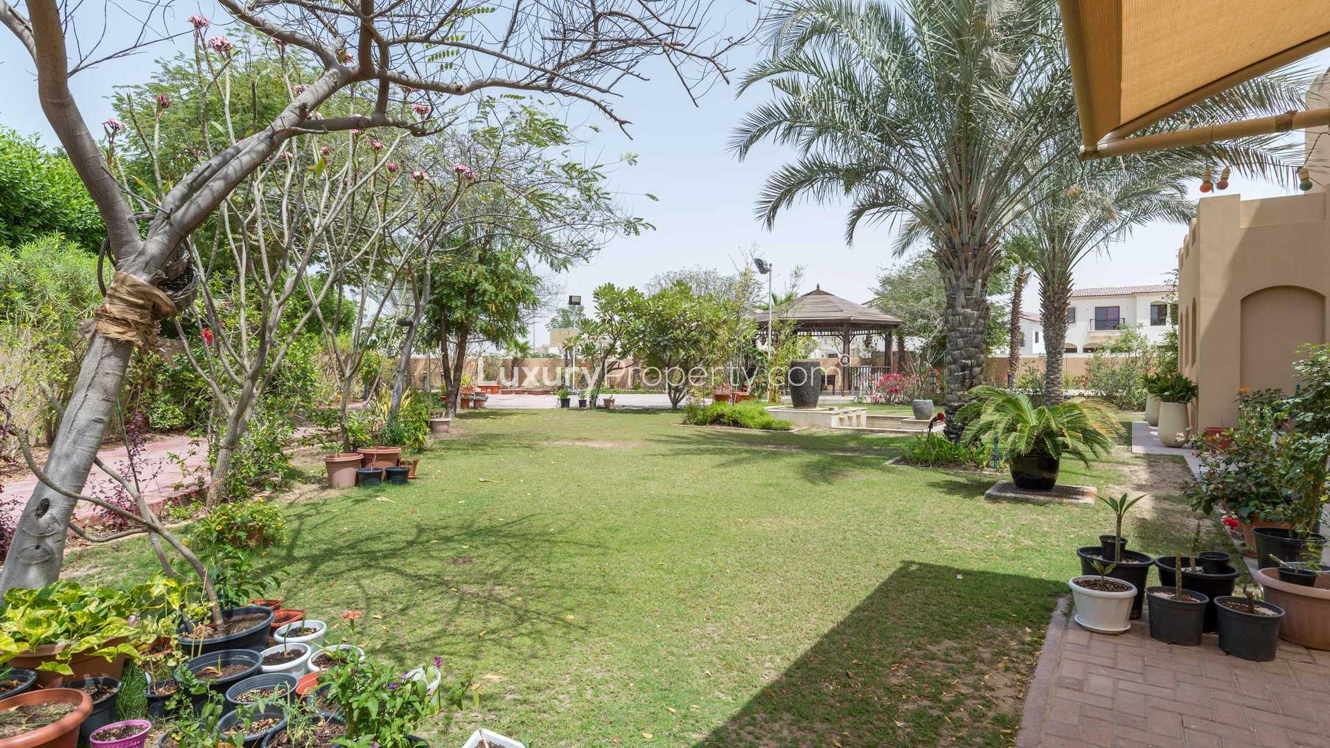 Exquisite villa with pool in Hattan, Arabian Ranches, Dubai, perfect for family living