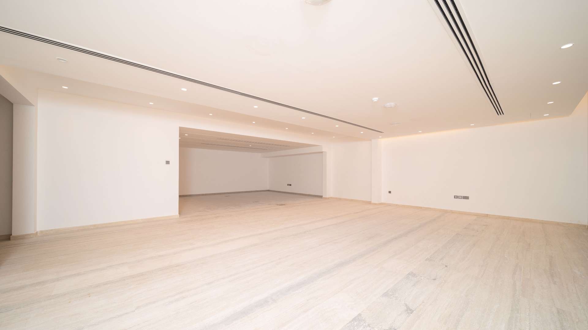 Modern rooftop terrace of luxury villa for sale in Jumeirah 2, Dubai