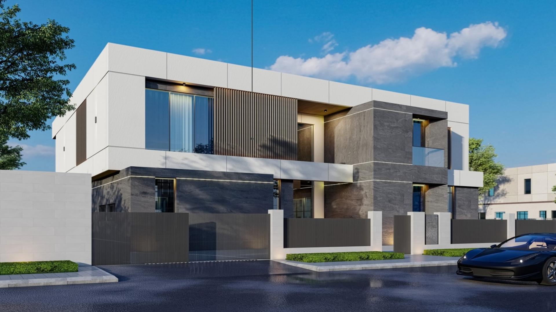 Luxurious living room in 7-bedroom villa, Fairway Vistas, Dubai Hills Estate