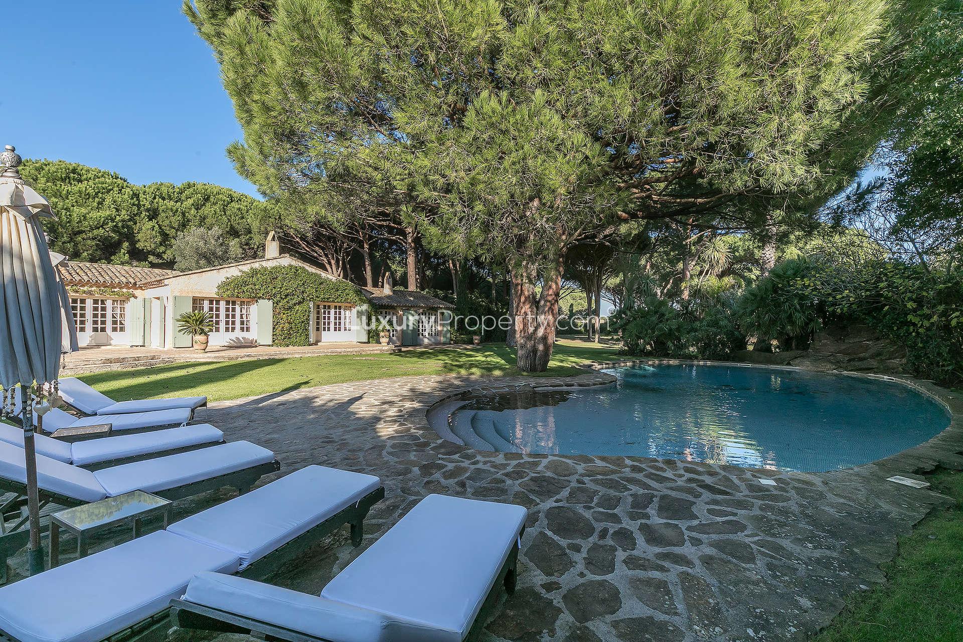 Luxurious villa with pool and garden in Ramatuelle, French Riviera, for sale