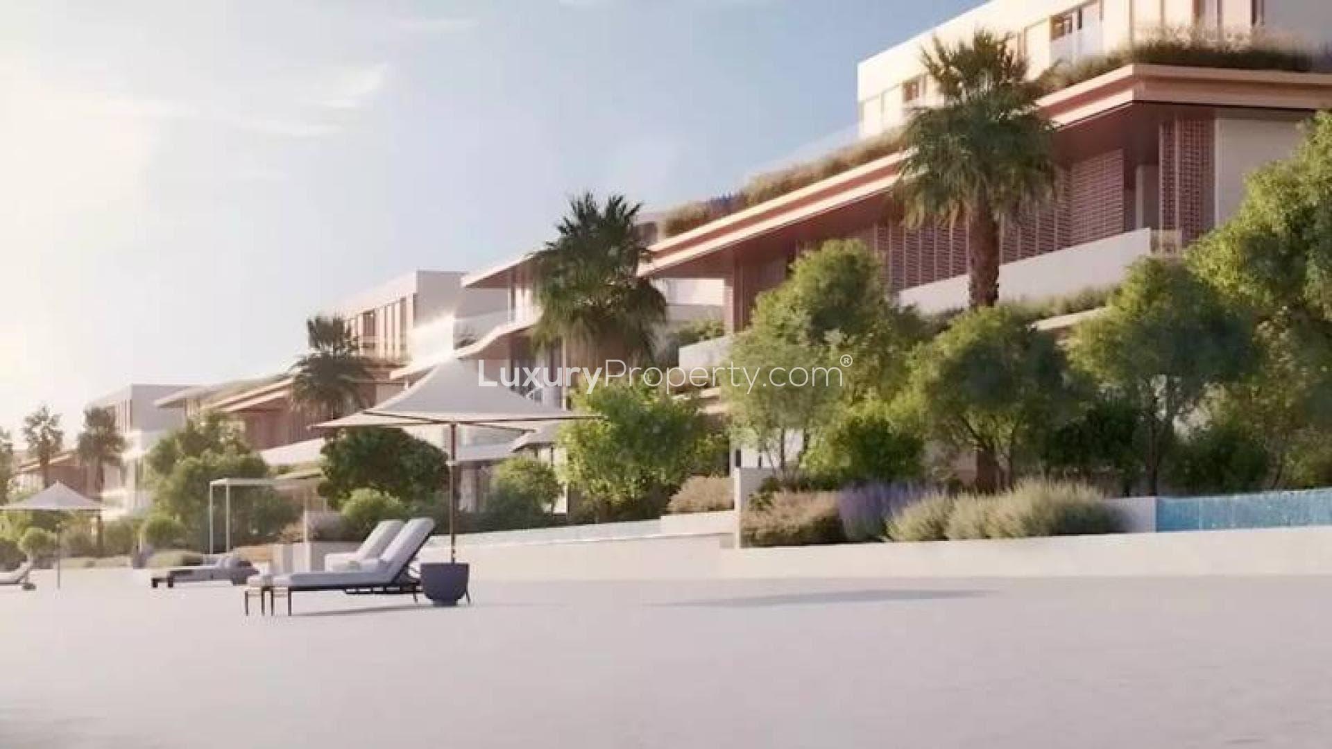 Modern 7-bedroom villa for sale in Palm Jebel Ali, Frond O, exterior view