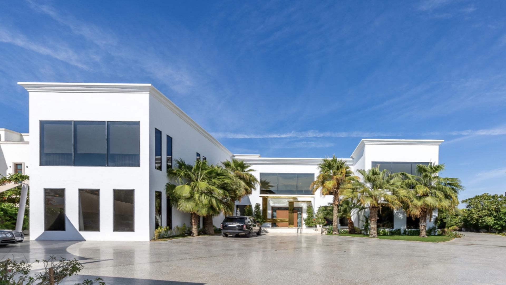 Magnificent 7-bedroom villa exterior in Sector L, Emirates Hills for sale