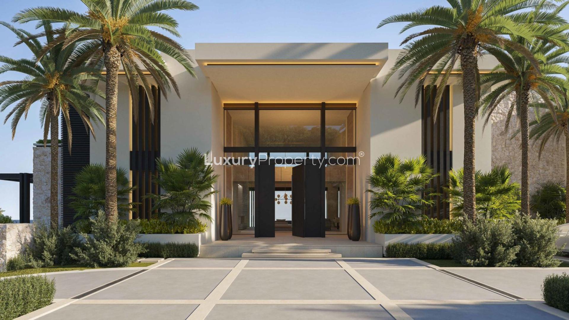 Luxurious 8-bedroom villa with pool in La Zagaleta, Marbella, surrounded by lush greenery