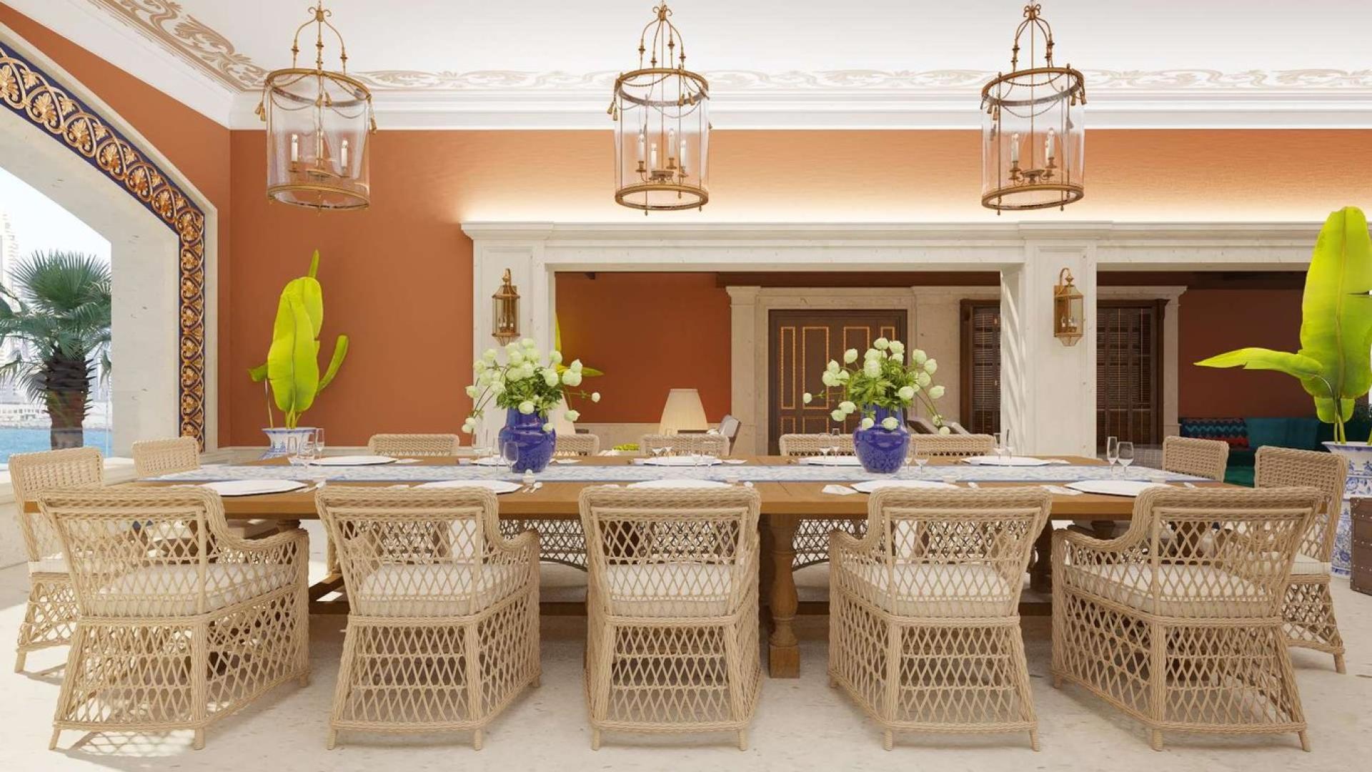 Elegant 8-bedroom penthouse exterior at XXII Carat, Palm Jumeirah, Dubai, for sale