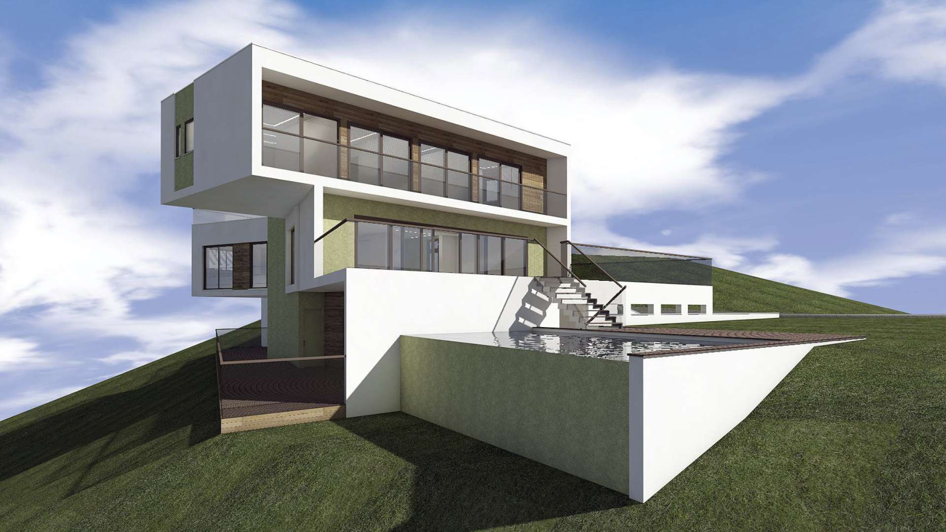 Modern living room in Luxury Villa Olivia, Agios Tychon, Limassol, featuring elegant decor