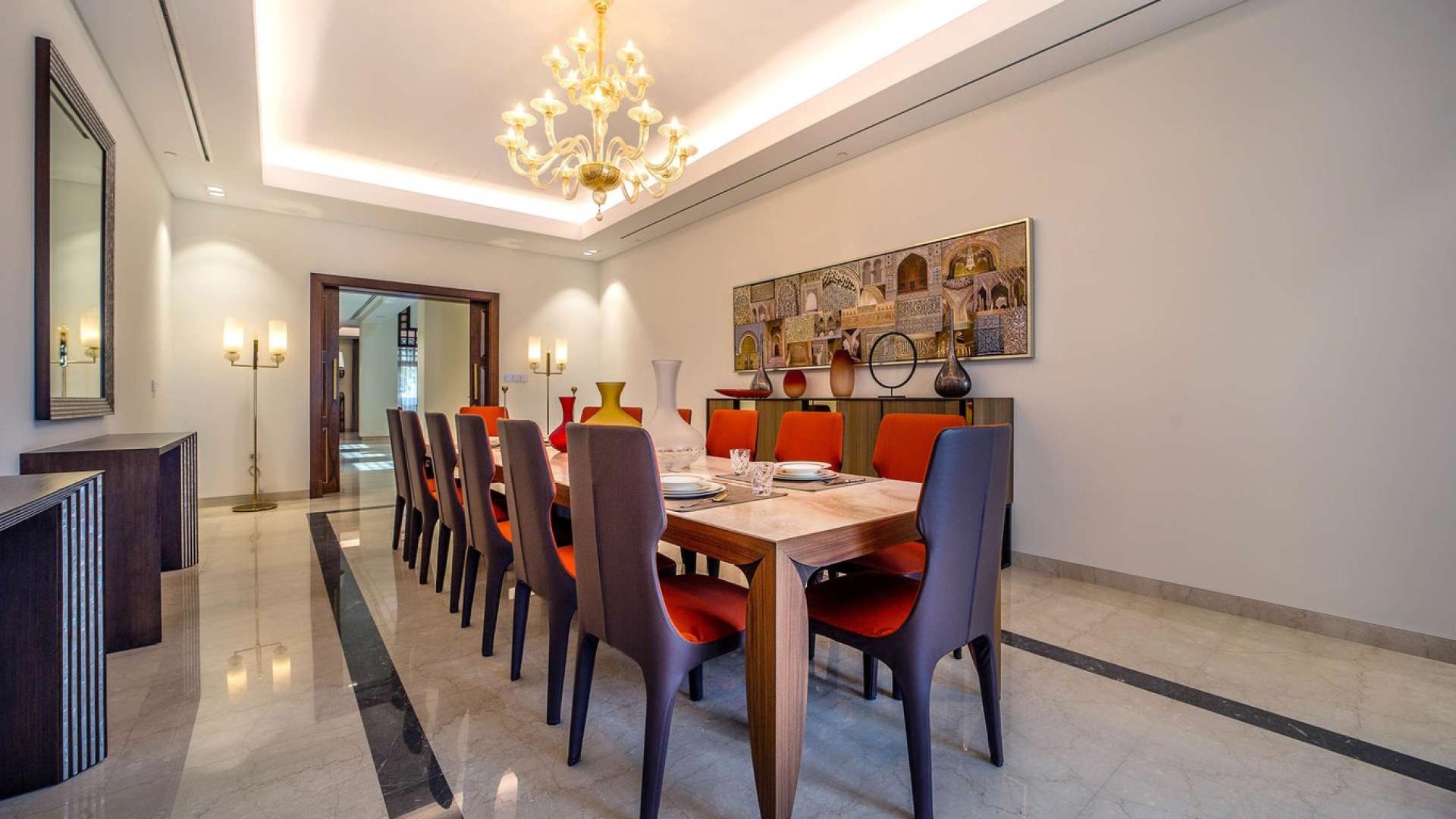 Luxurious living room in Arabic style modern mansion, District One, Muhammad Bin Rashid City