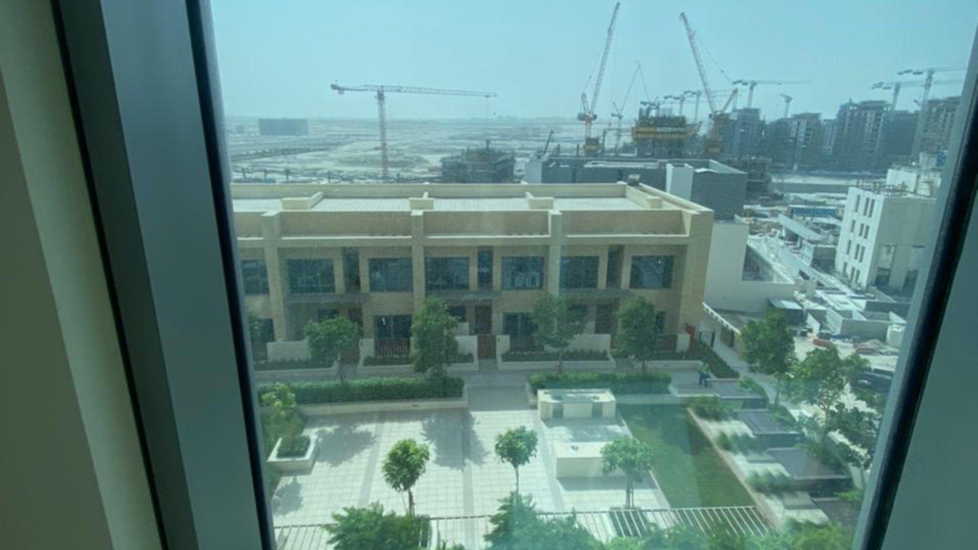 Balcony view from 2-bedroom apartment in Harbour Views 1, Dubai Creek Harbour