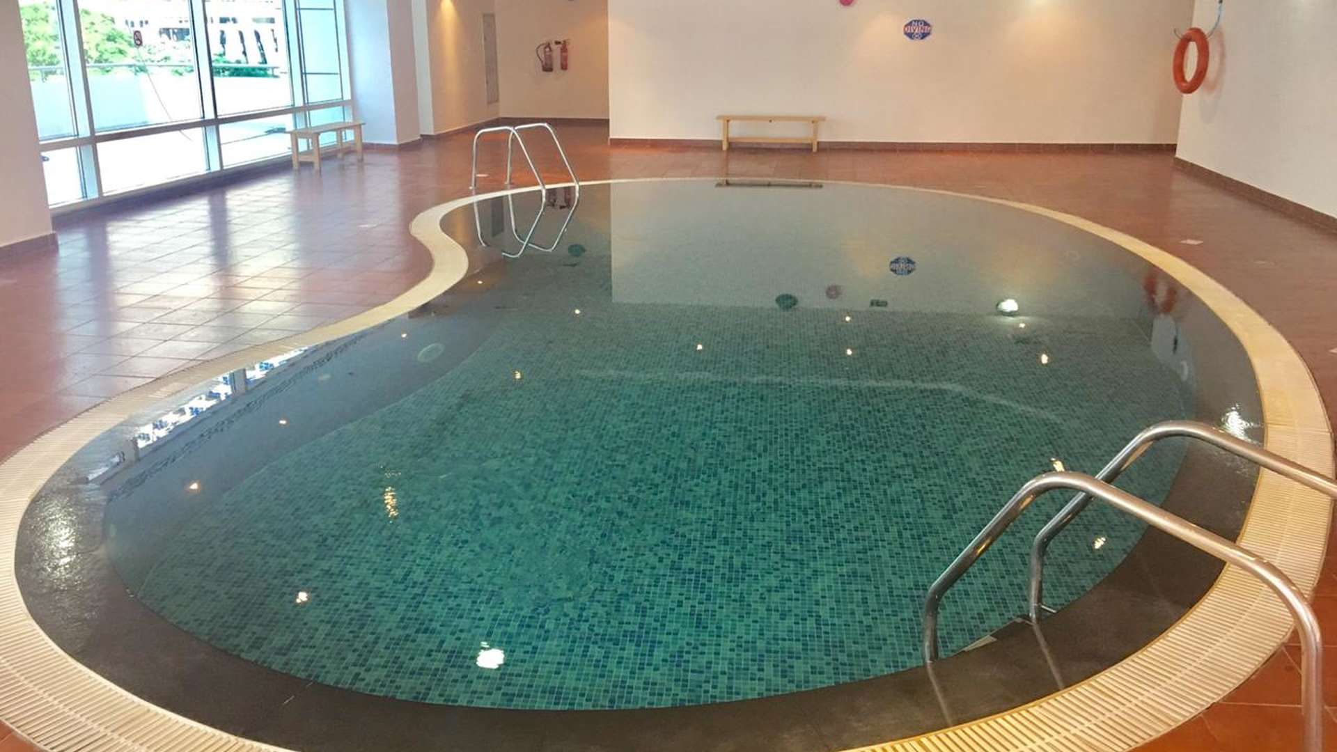 Skyline view from Dubai Arch Tower penthouse in Jumeirah Lake Towers, Al Seef Tower JLT