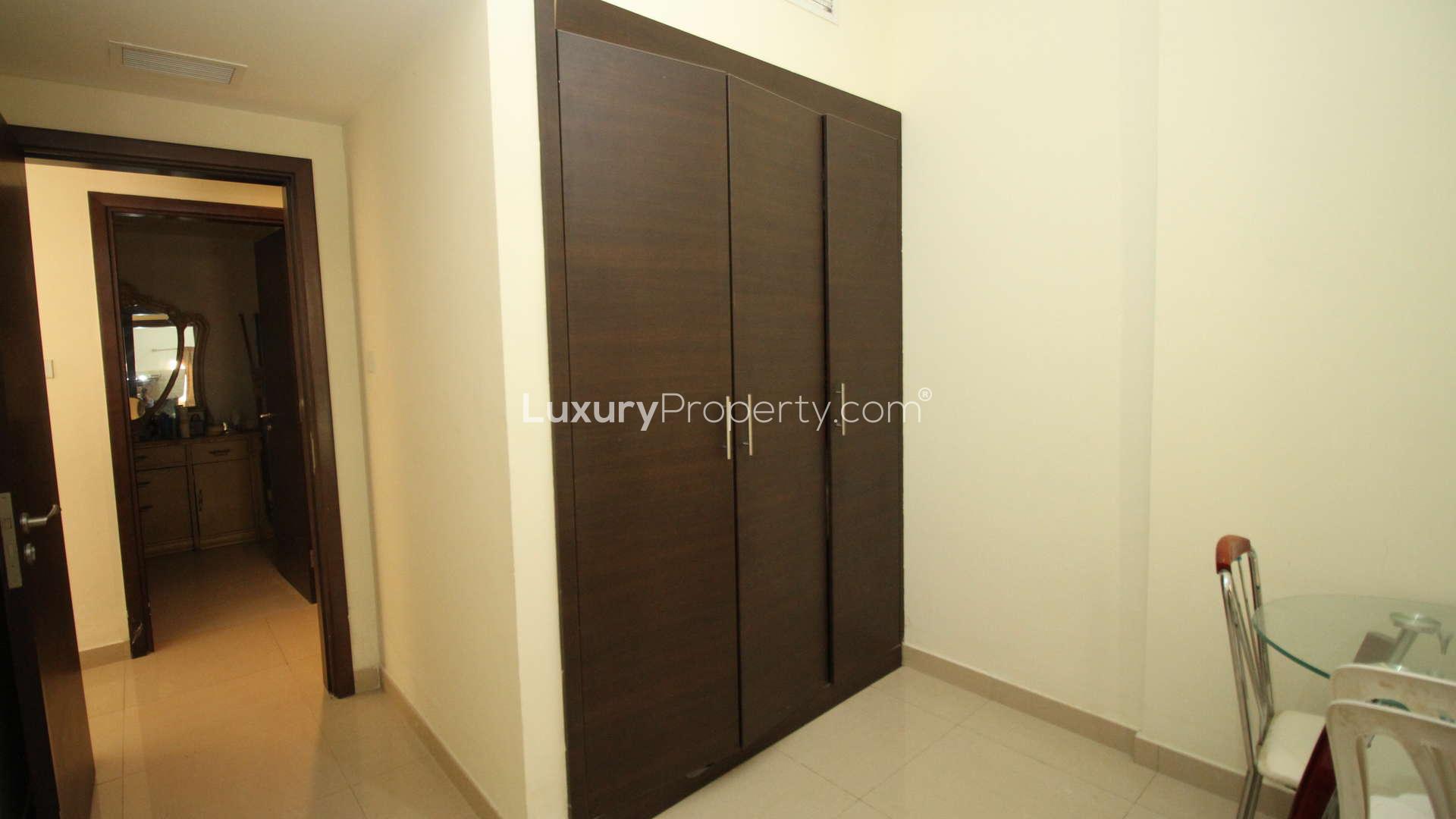Hallway view in spacious 2-bedroom apartment, Centrium Tower, Dubai Production City (IMPZ)