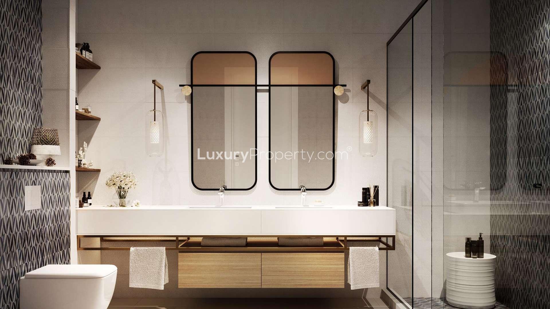 N/A,Luxurious modern bathroom in three-bedroom apartment, Mina Rashid, Sirdhana community