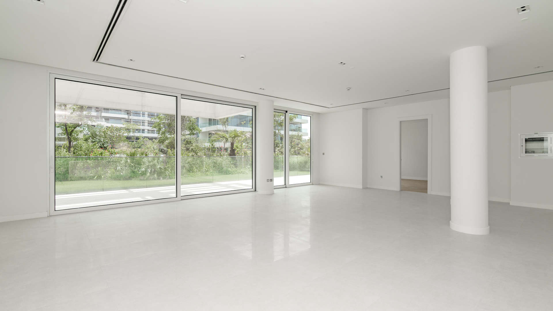 Spacious walk-in closet in 3-bedroom apartment for rent, Ashjar Al Barari, Dubai