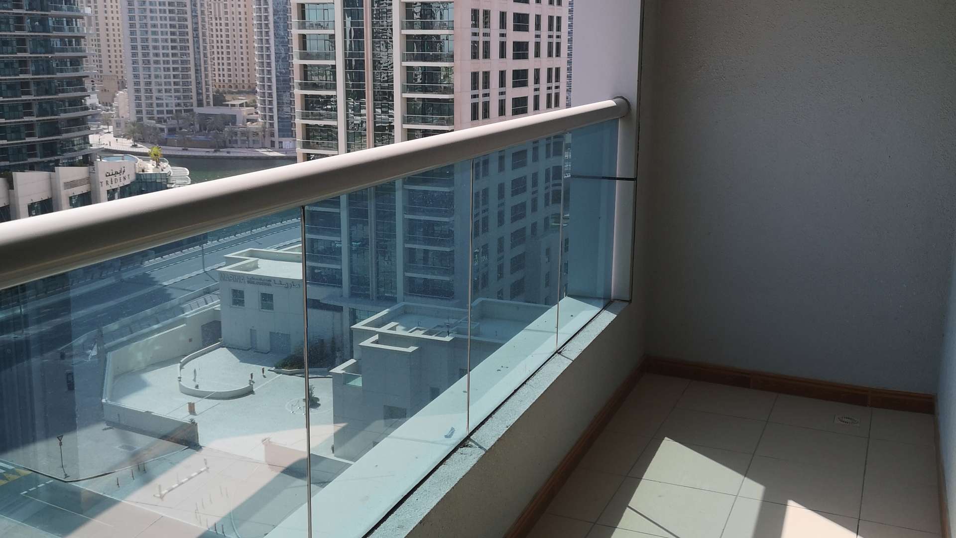 View of Marina Diamond 3 surroundings in Dubai Marina from apartment for rent