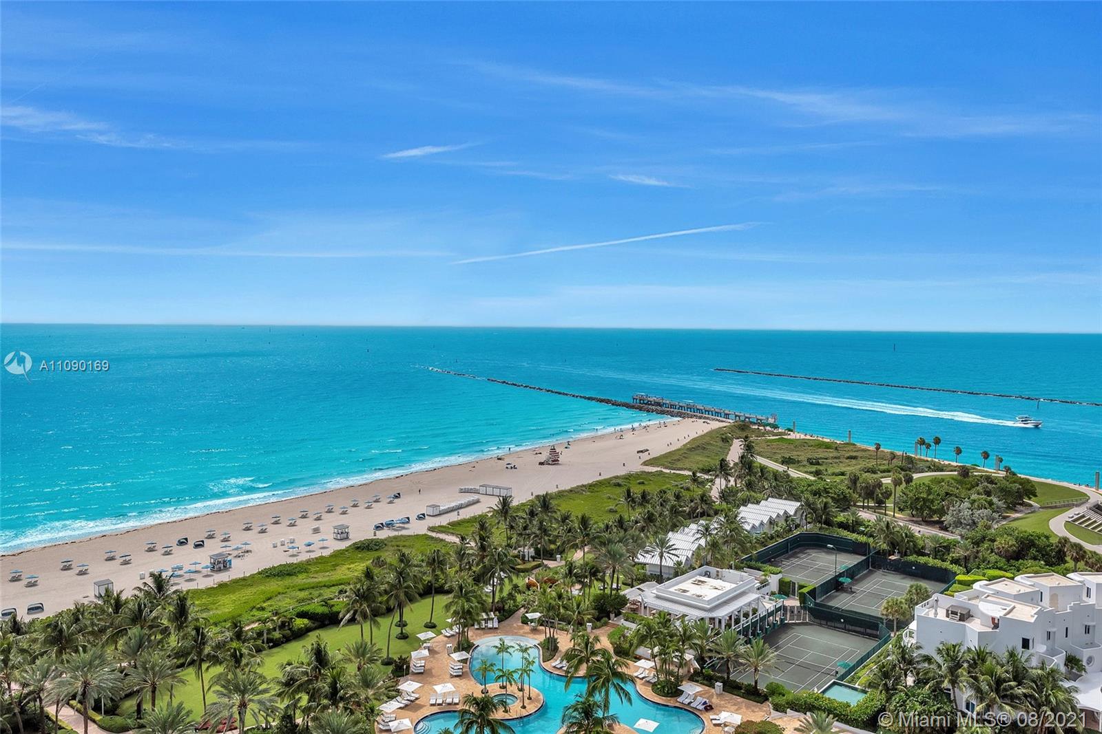 Floorplan of Ocean View 3 Bed Villa at 50 S Pointe Dr, Miami, Florida