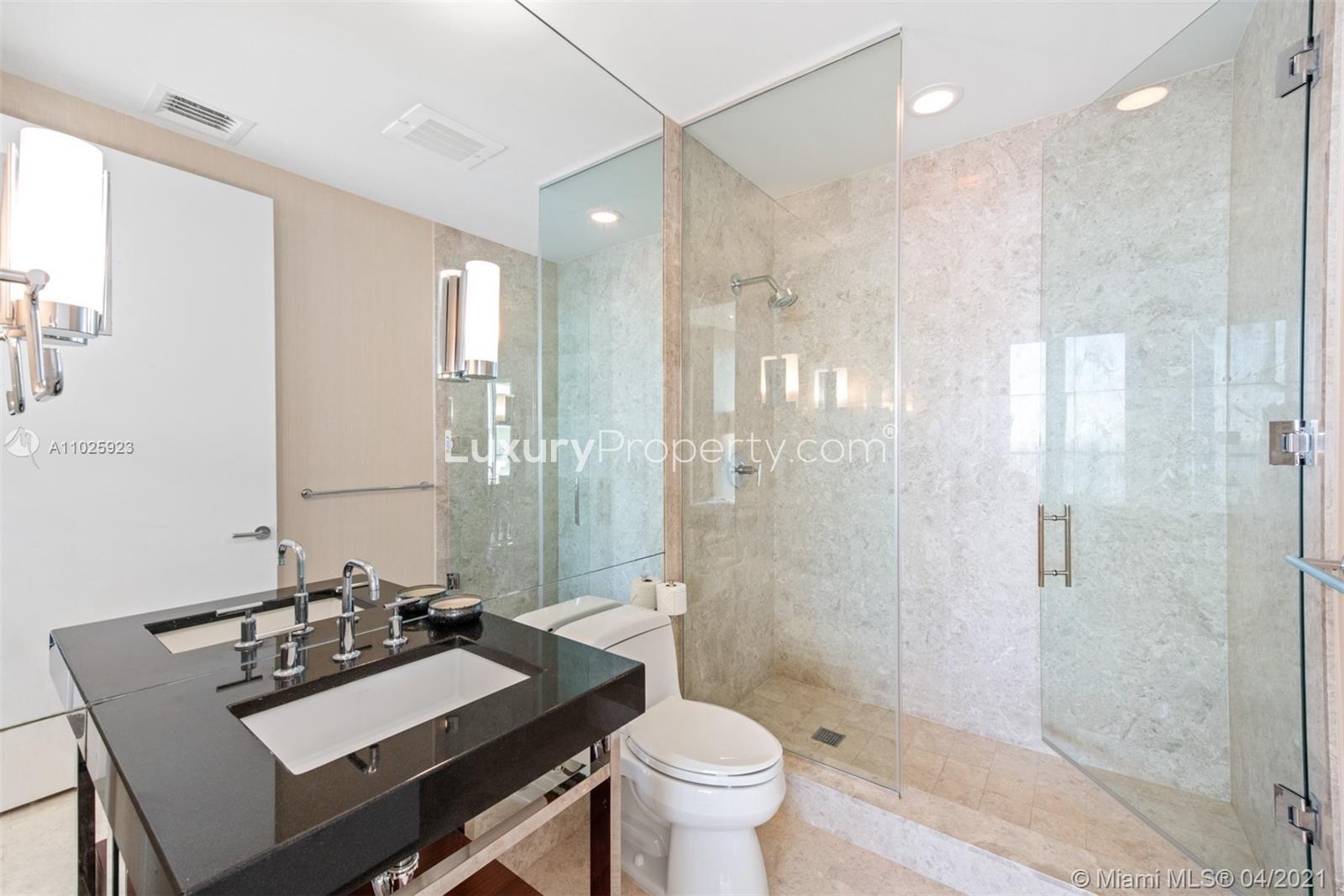 Luxury ocean view terrace at St. Regis Bal Harbour Resort, Miami villa for sale