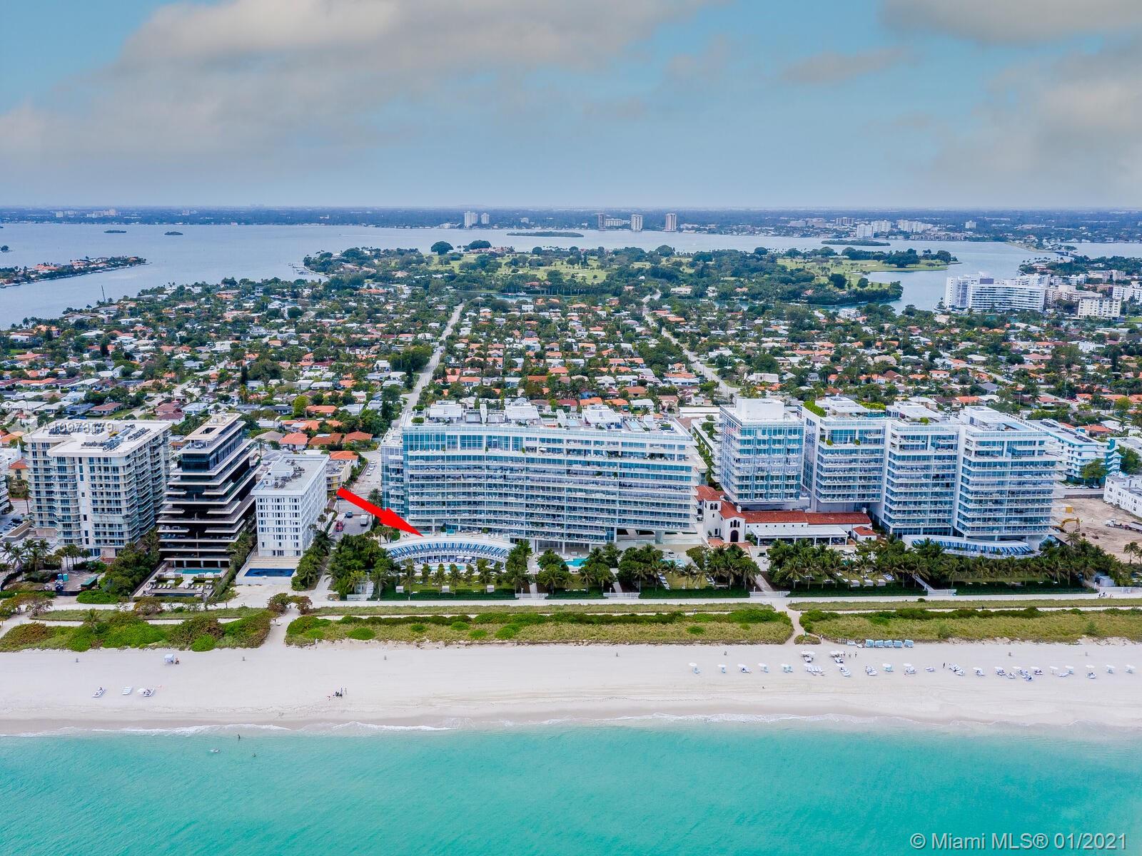 Floorplan of 5-bedroom ocean view villa at 9001 Collins Ave, Miami, for sale