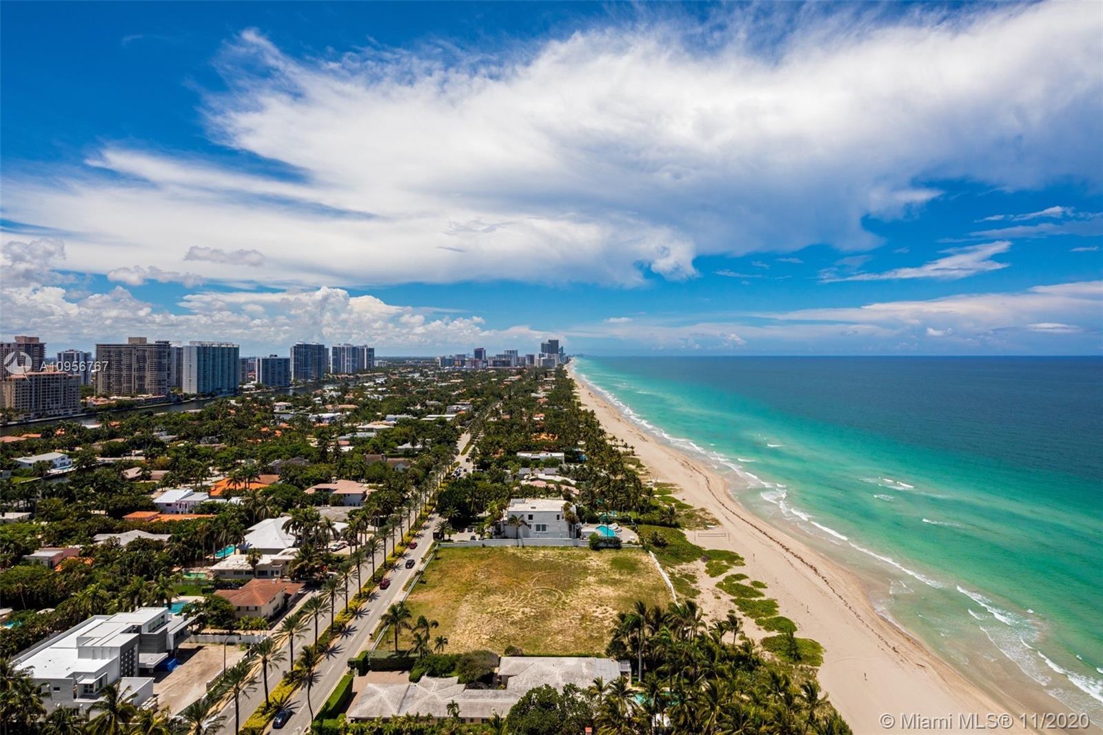 Luxury ocean-view balcony in spacious Miami villa for sale, Collins Avenue, Sunny Isles