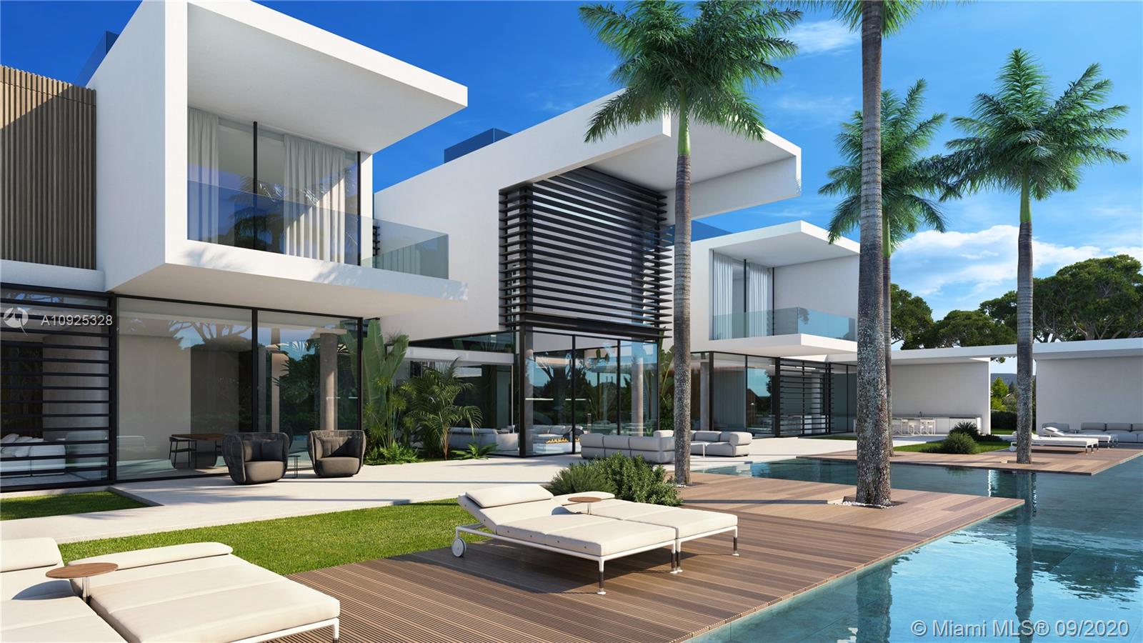 Contemporary villa at 4771 Akai Drive, Southwest Ranches, with modern architecture and lush landscaping