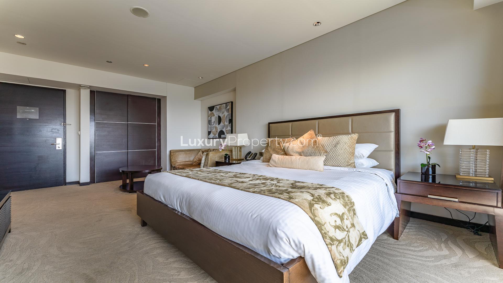 Dubai Marina skyline view from JW Marriott Hotel Marina apartment for sale