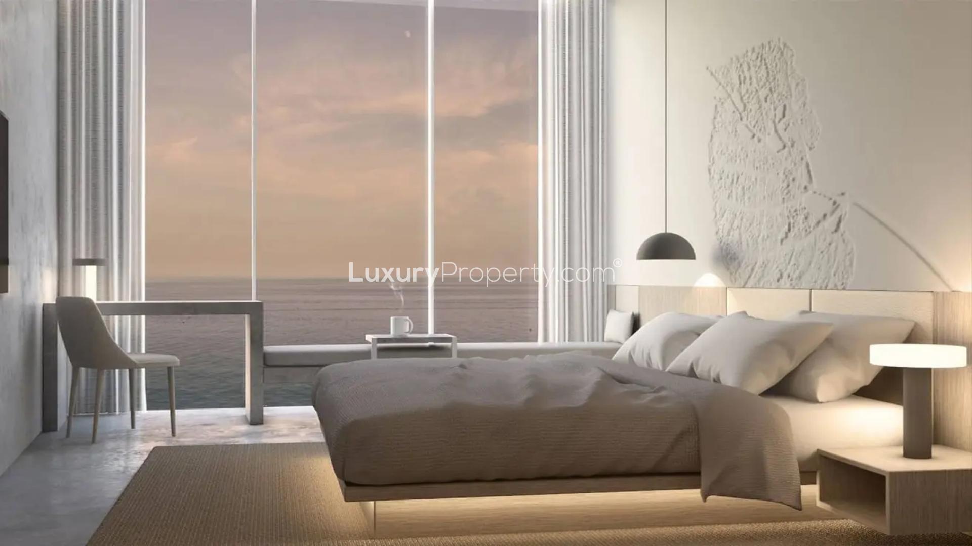 High-floor studio in Ciel Tower, Dubai Marina with stunning ocean views for sale