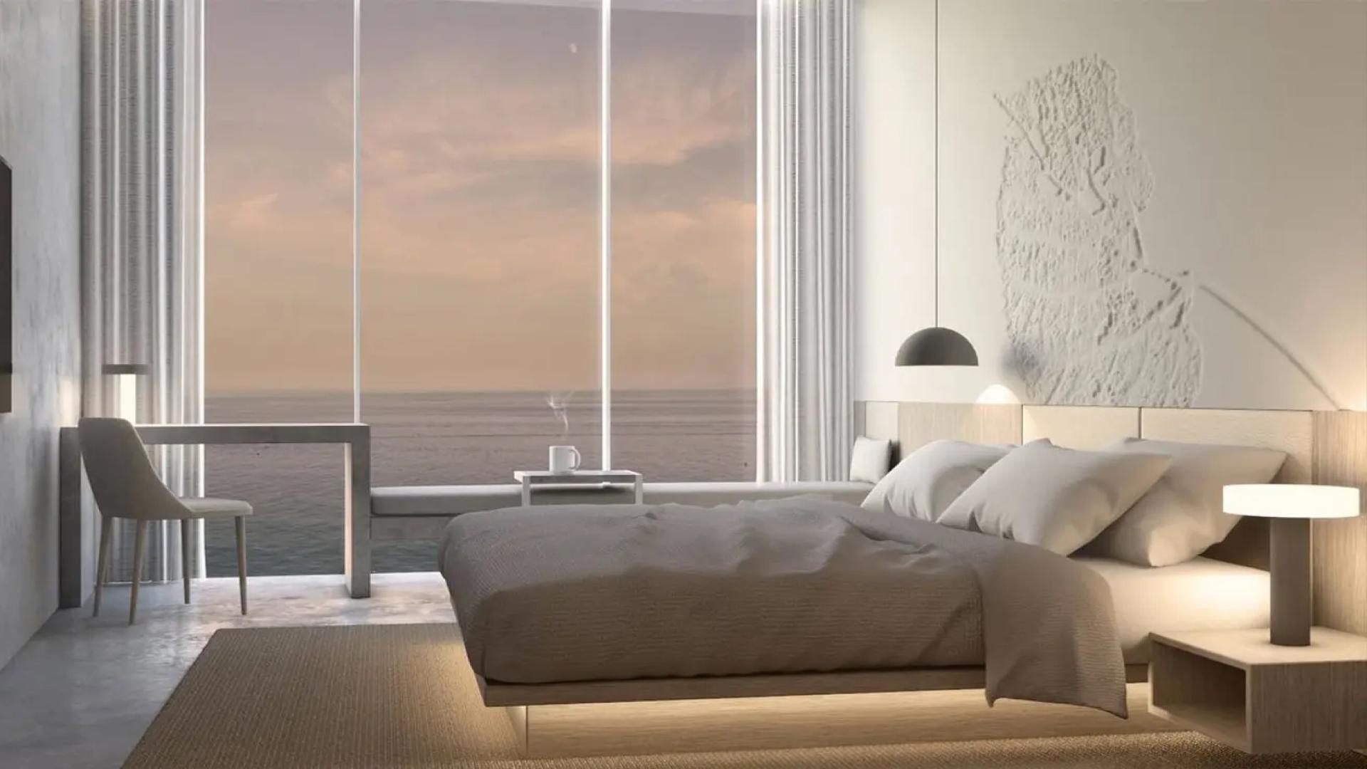 High-floor studio in Ciel Tower, Dubai Marina with stunning ocean views for sale