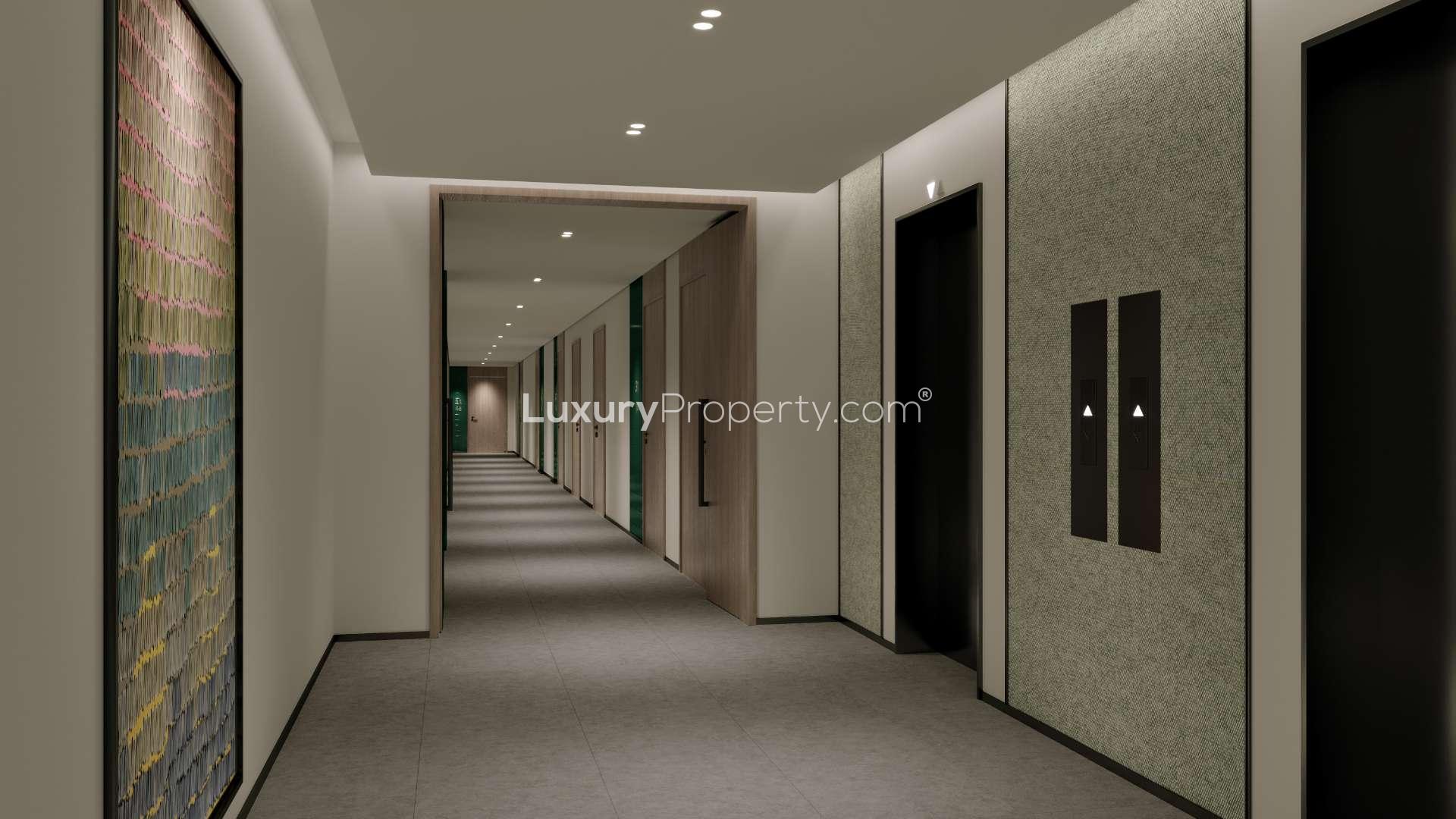 High-End Studio Apartments in Peninsula Three, Business Bay with Skyline View